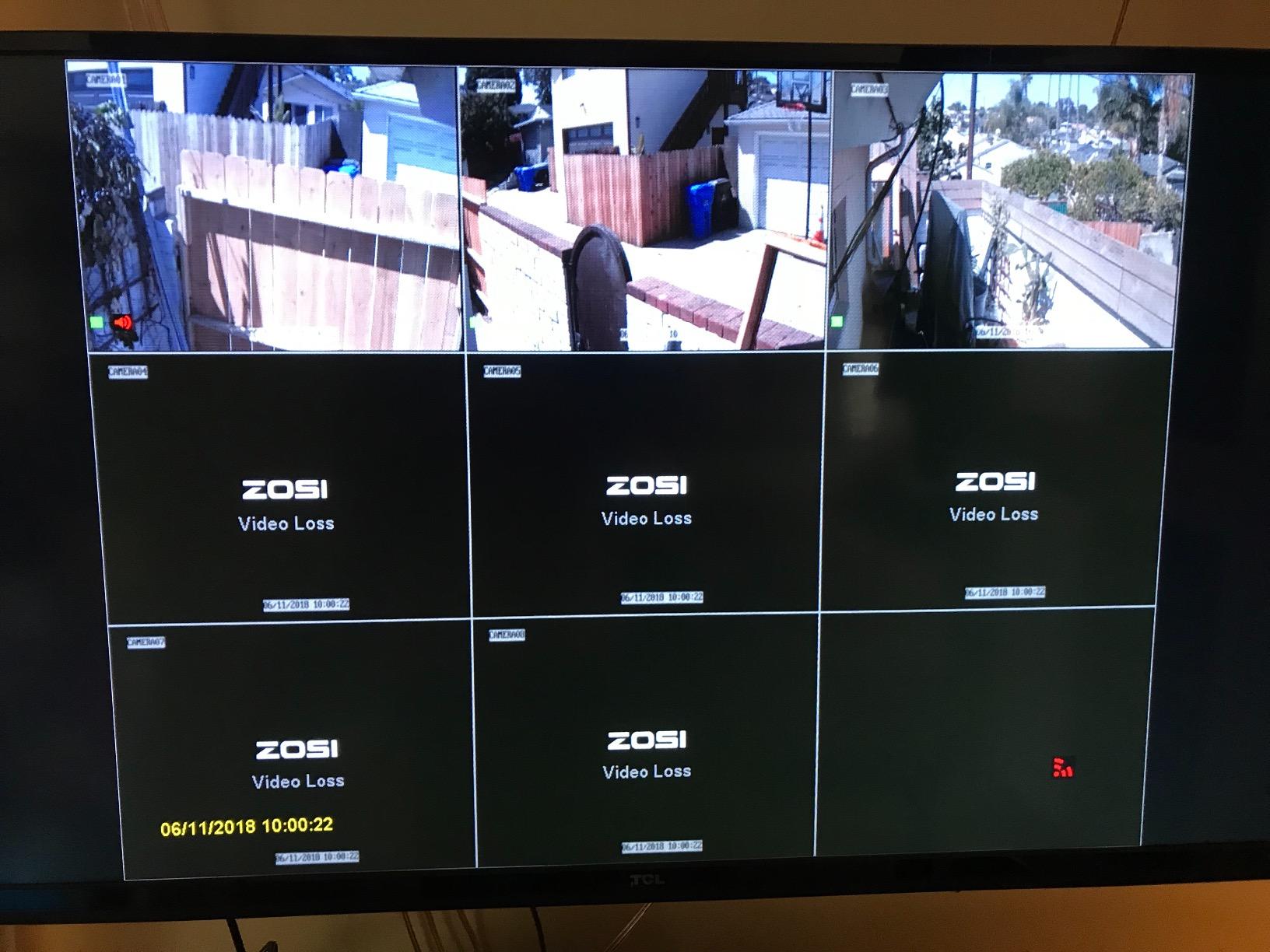 ZOSI 3K Lite Security Camera System with AI Human Vehicle Detection, H.265+ 8CH HD TVI Video DVR Recorder with 4X HD 1920TVL 1080P Indoor Outdoor Weatherproof CCTV Cameras, Remote Access, 1TB Hard Drive customer photo 2