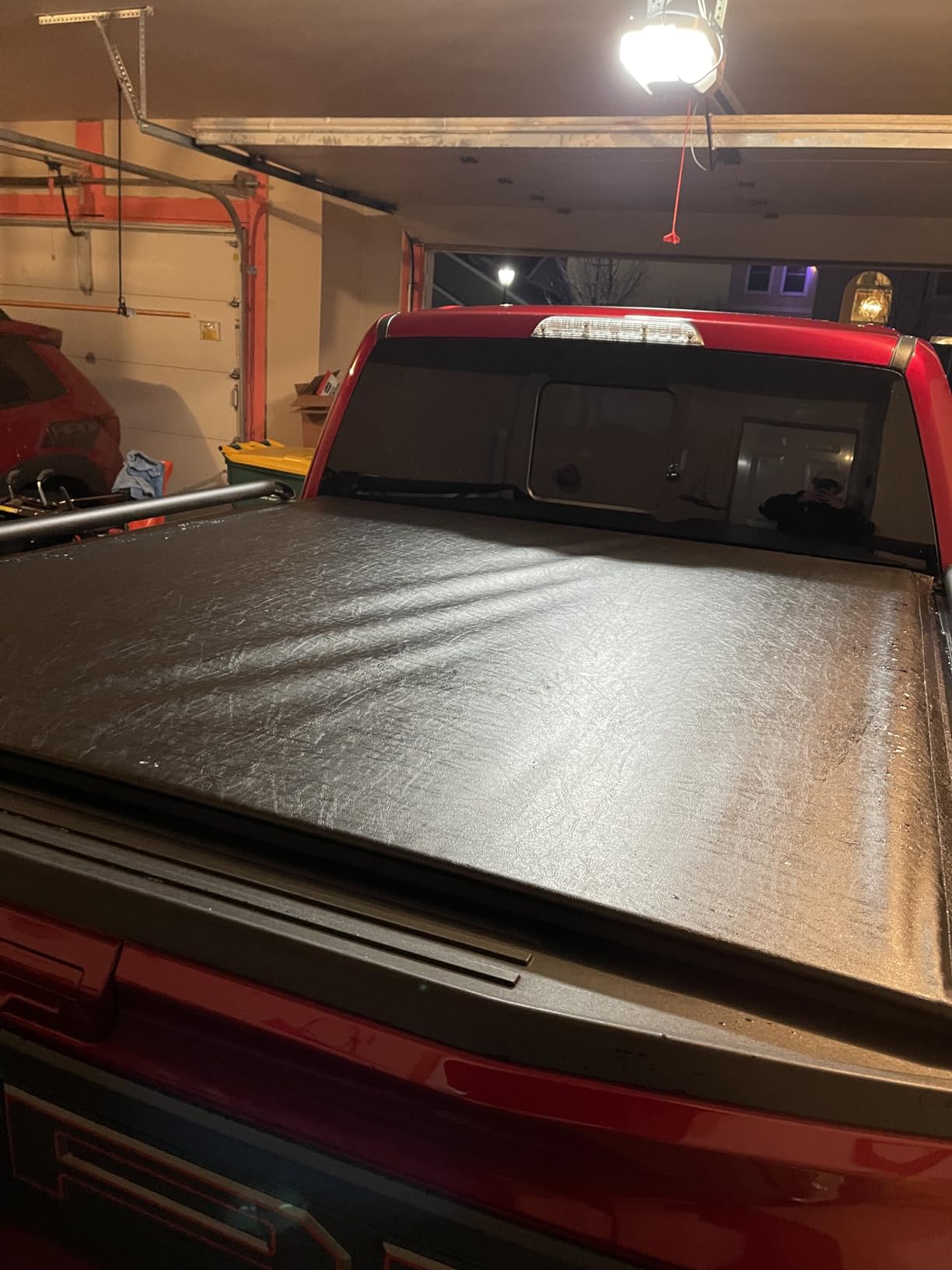 RealTruck TruXedo Lo Pro Soft Roll Up Truck Bed Tonneau Cover | 597701 | Fits 2015-2026 Ford F-150 5' 7