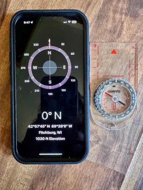 Suunto A-10 Compass: Compact, simple to use recreational hiking compass customer photo 1