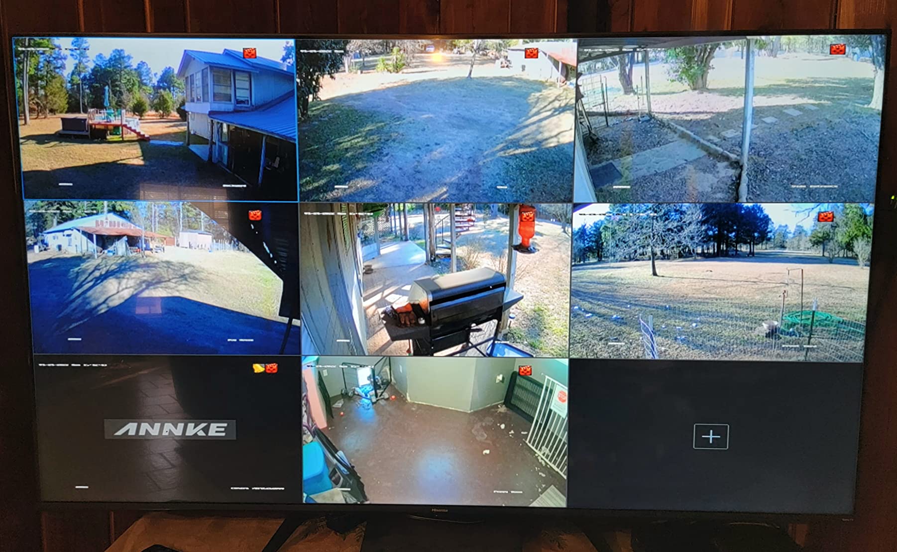 ANNKE 8CH 3K Lite Wired Security Camera System, 8X CCTV Cam, 1TB Hard Drive | H.265+ 8 Channel Surveillance DVR, AI Human/Vehicle Detection, 1080p HD Outdoor Cameras, Color Night Vision, Smart Dual Light customer photo 1