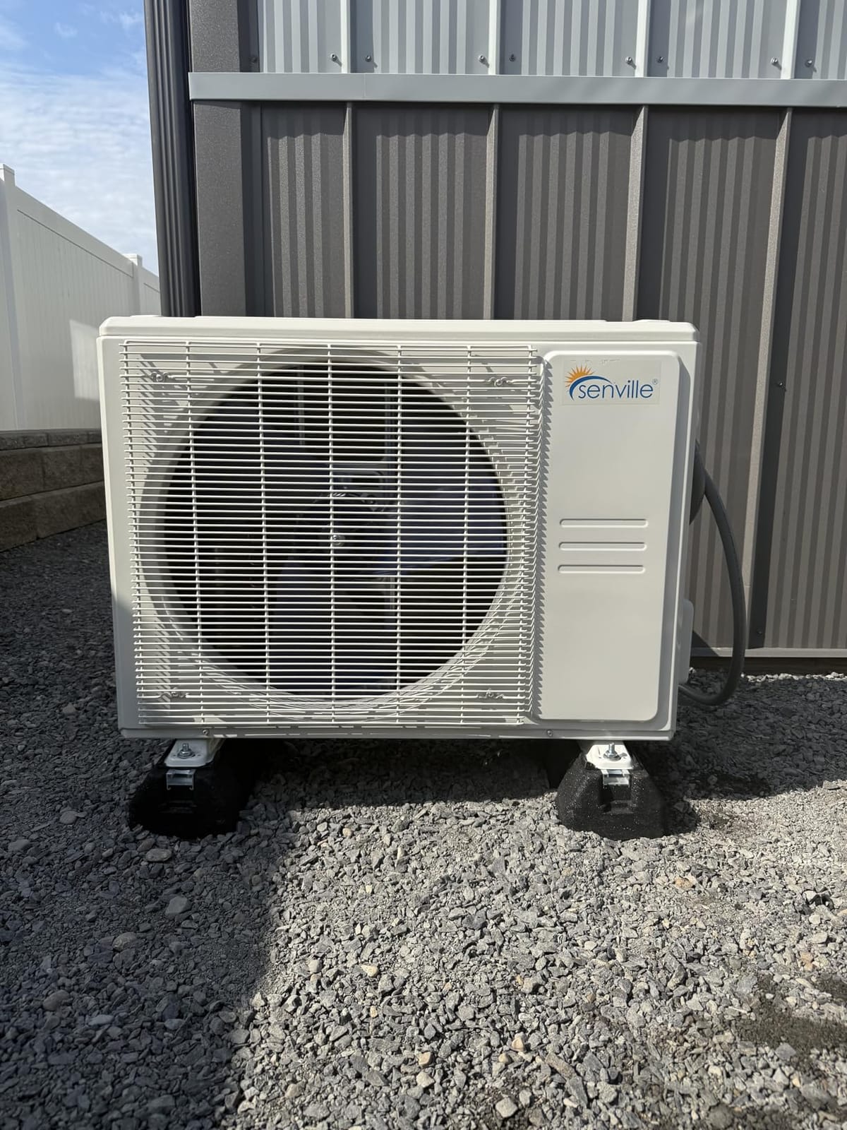 Senville LETO Mini Split Air Conditioner, Heat Pump, White, 24000 BTU | Ductless, Wall Mounted, Works with Alexa, Quiet Operation, 2 Ton, 208/230V, Energy Efficient Inverter customer photo 1