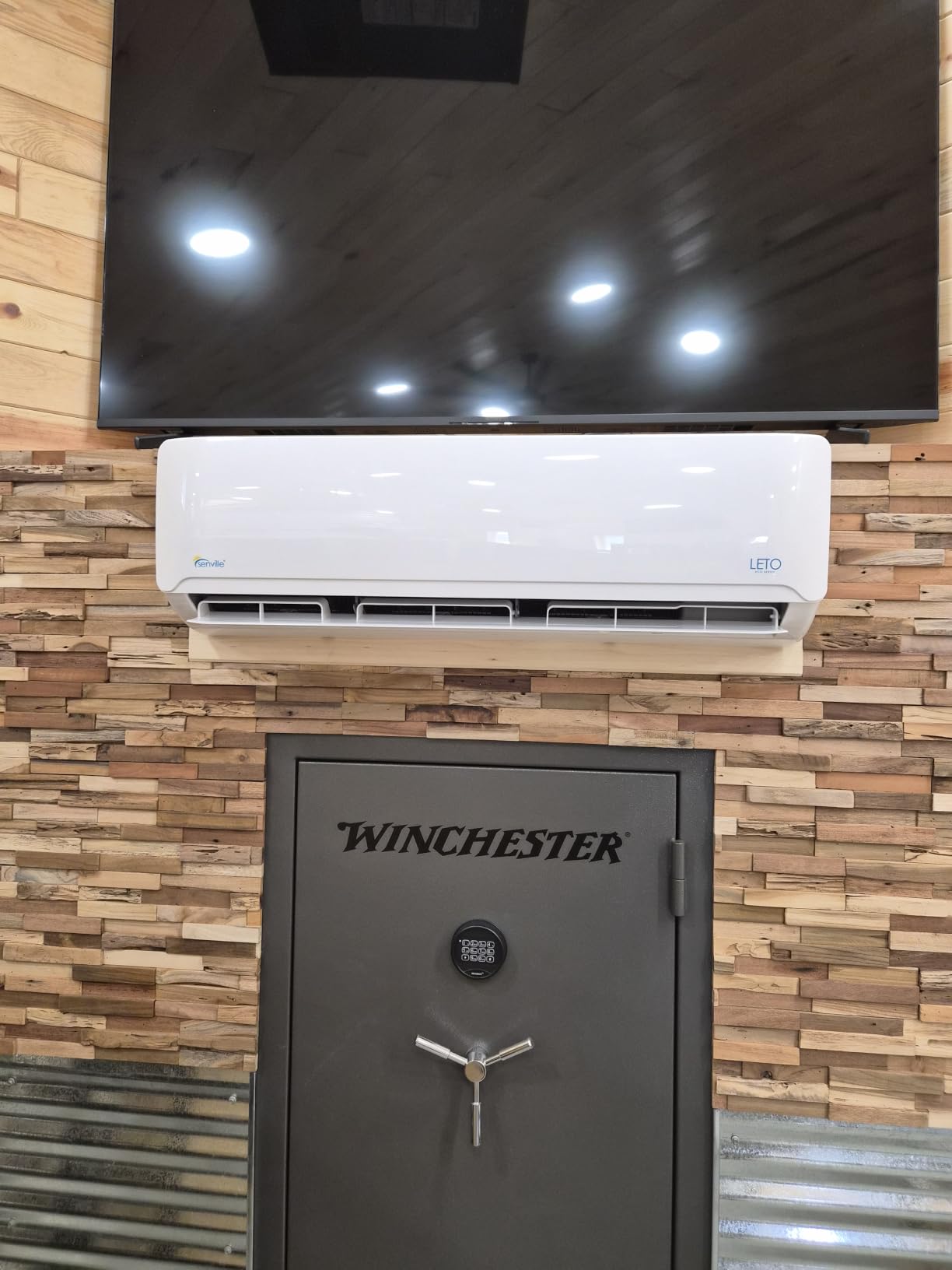 Senville LETO Mini Split Air Conditioner, Heat Pump, White, 24000 BTU | Ductless, Wall Mounted, Works with Alexa, Quiet Operation, 2 Ton, 208/230V, Energy Efficient Inverter customer photo 2