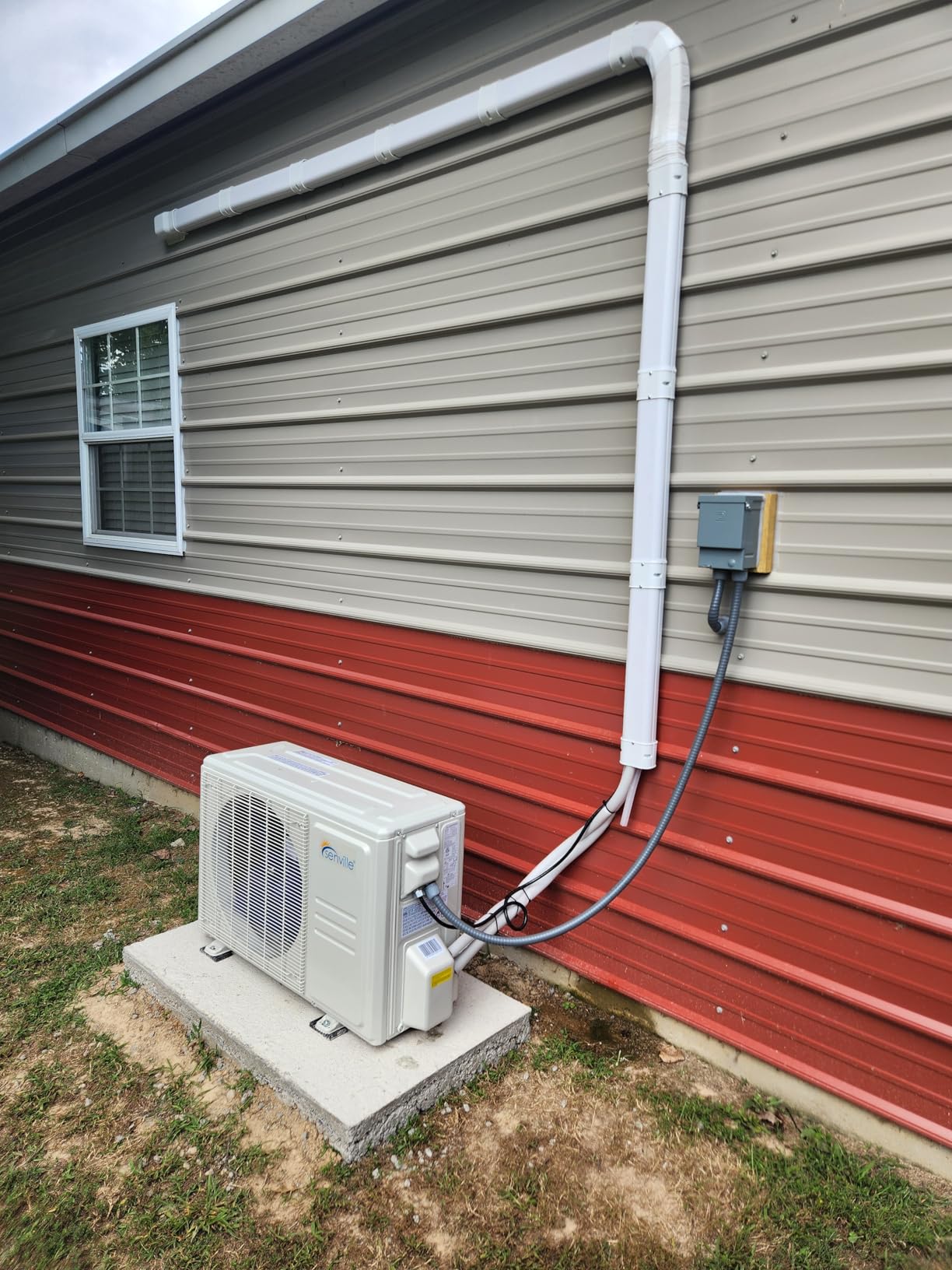 Senville LETO Mini Split Air Conditioner, Heat Pump, White, 18000 BTU customer photo 1