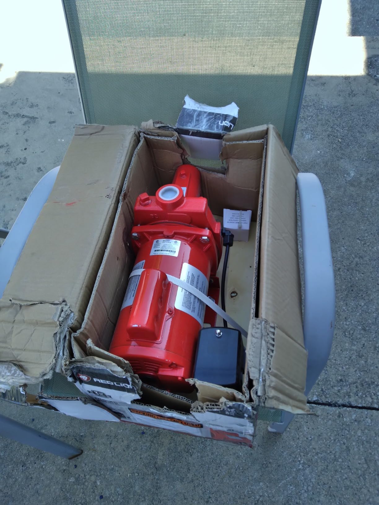 Red Lion RJS-75-PREM 115/230V, 3/4 HP, 16 GPM, Shallow Well Jet Pump | Cast iron, For wells down to 25', Enhanced starting power for dependable water flow to average sized homes/ cottages, 602207 customer photo 1