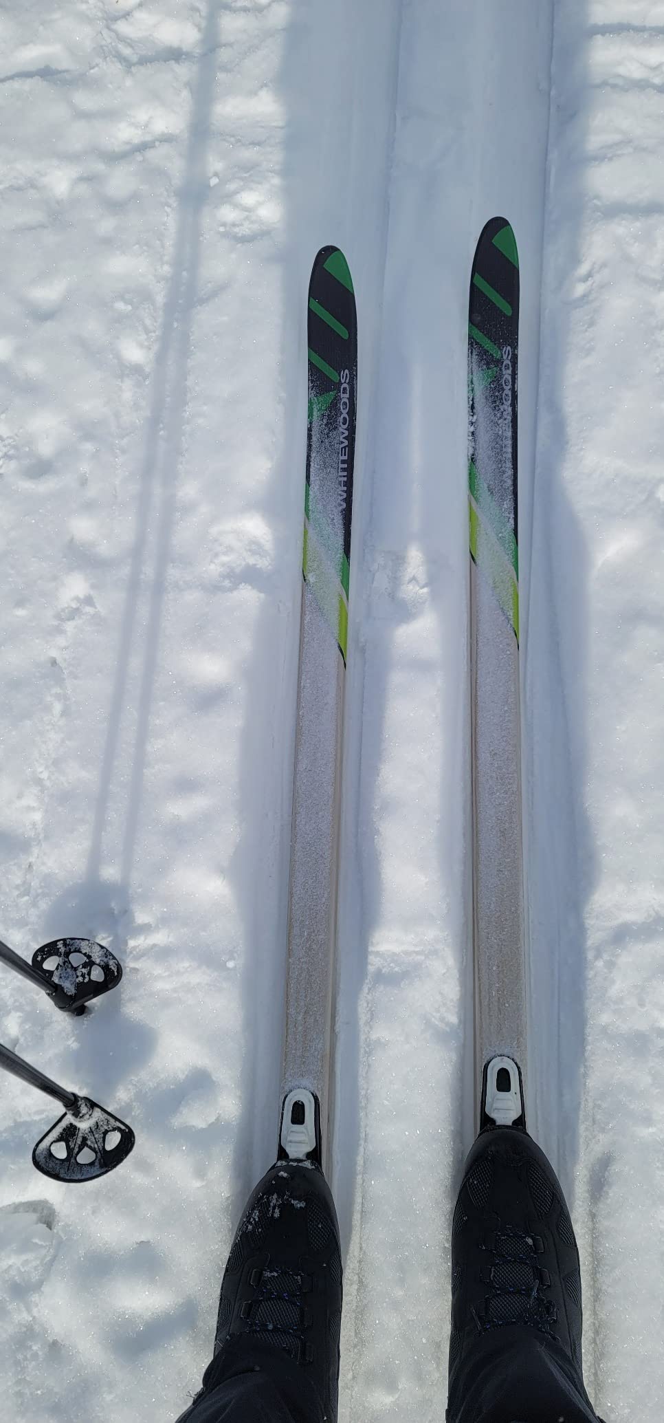 Whitewoods Adult NNN Cross Country Ski Package; Boots, Bindings, Poles, Skis 207cm (for Skiers 180 lbs. & Up) customer photo 2