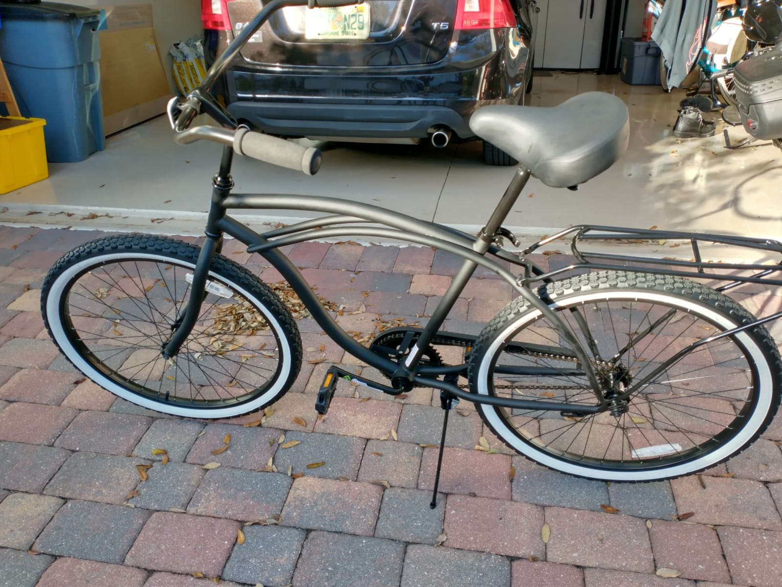 sixthreezero Around The Block Men's Beach Cruiser Bike, Hybrid Bicycle with Rear Rack customer photo 2