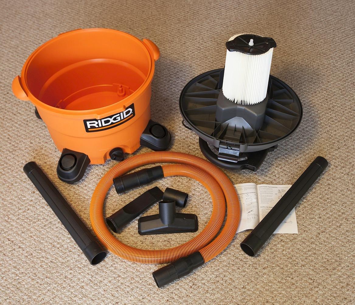RIDGID VAC1200 Heavy Duty Wet Dry Vacuum Cleaner and Blower, 12-Gallon, 5.0 Peak HP customer photo 1