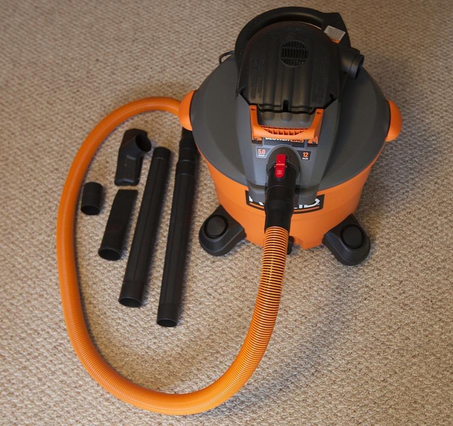 RIDGID VAC1200 Heavy Duty Wet Dry Vacuum Cleaner and Blower, 12-Gallon, 5.0 Peak HP customer photo 2