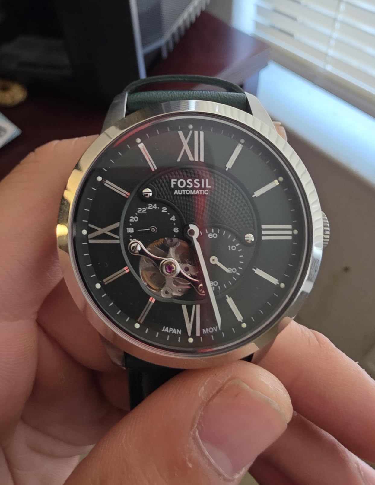 Fossil Men's Watch, Townsman Automatic Stainless Steel Watch for Men customer photo 2