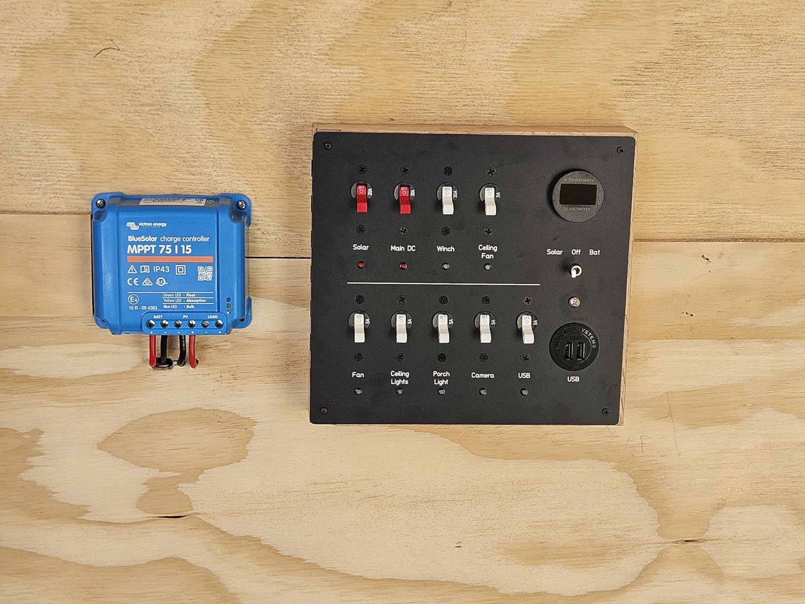 Victron Energy BlueSolar MPPT Solar Charge Controller 75V, 15A, 12/24V | Charge Controllers for Solar Panels customer photo 1