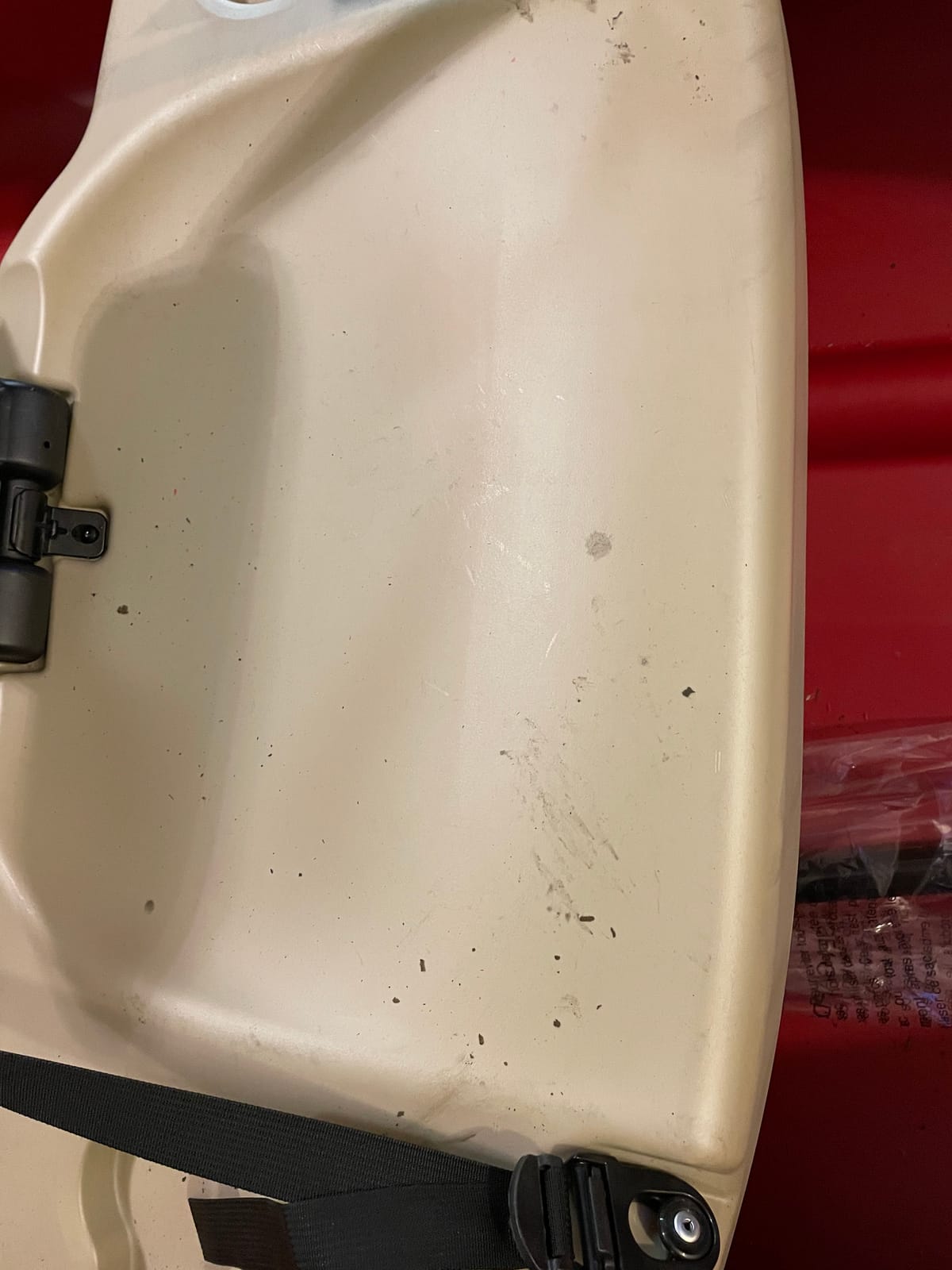 Lifetime Kodiak Canoe with 2 Paddles, Red, 13' customer photo 2