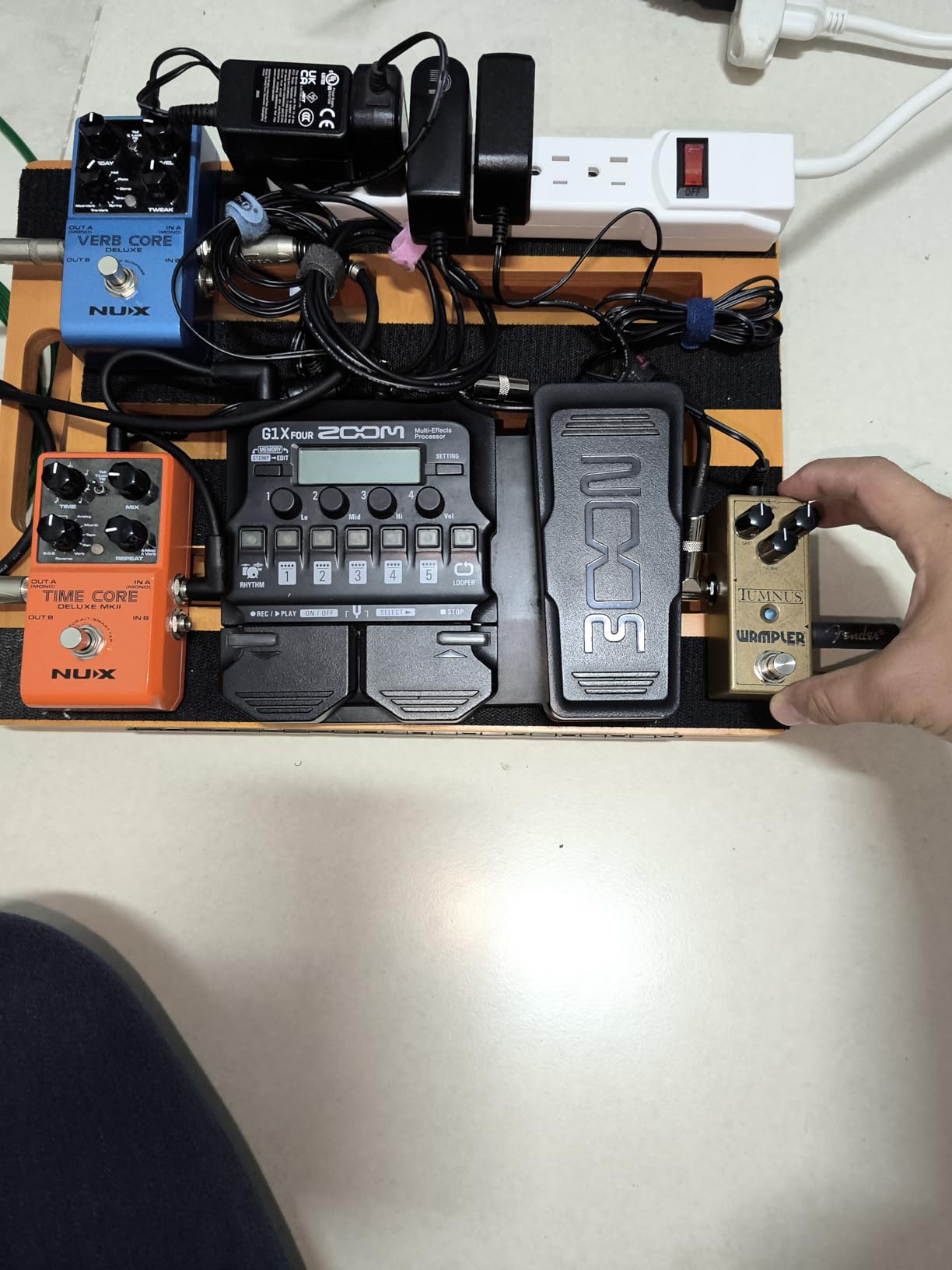 Wampler Tumnus V2 Overdrive & Boost Guitar Effects Pedal customer photo 2