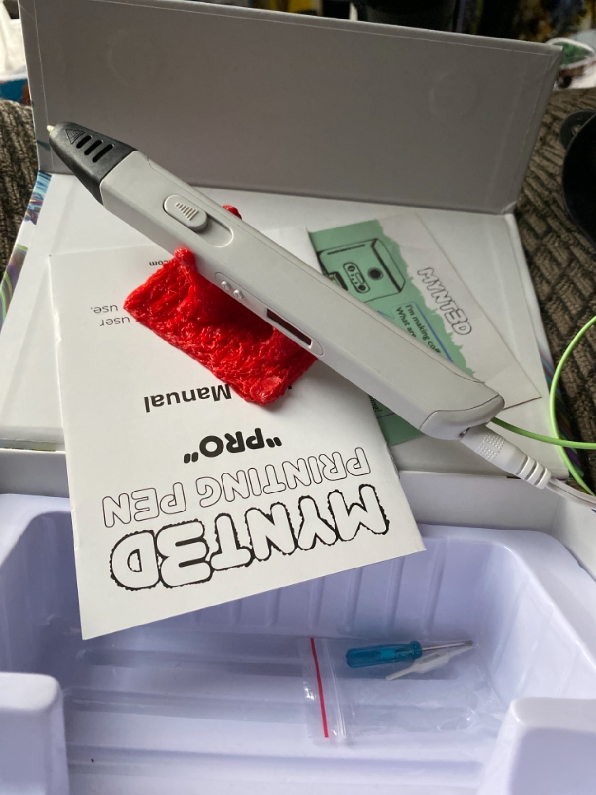 MYNT3D Professional Printing 3D Pen with OLED Display customer photo 2