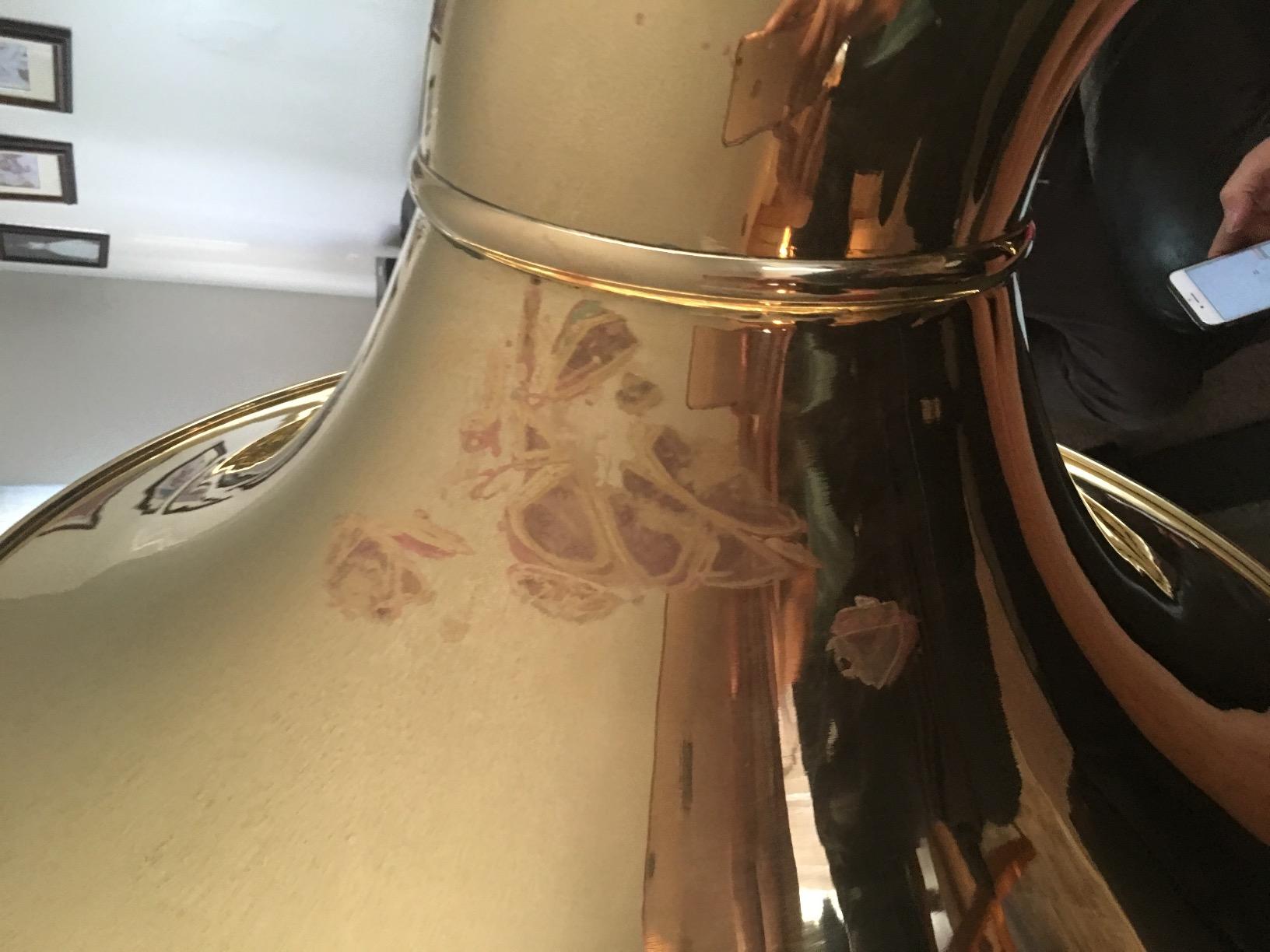 Nautical Mart Sousaphone | Full Brass | BB Key | Includes Mouthpiece & Case | Affordable & Fun for Beginners | Gold, Yellow Finishes Musical Instrument customer photo 2