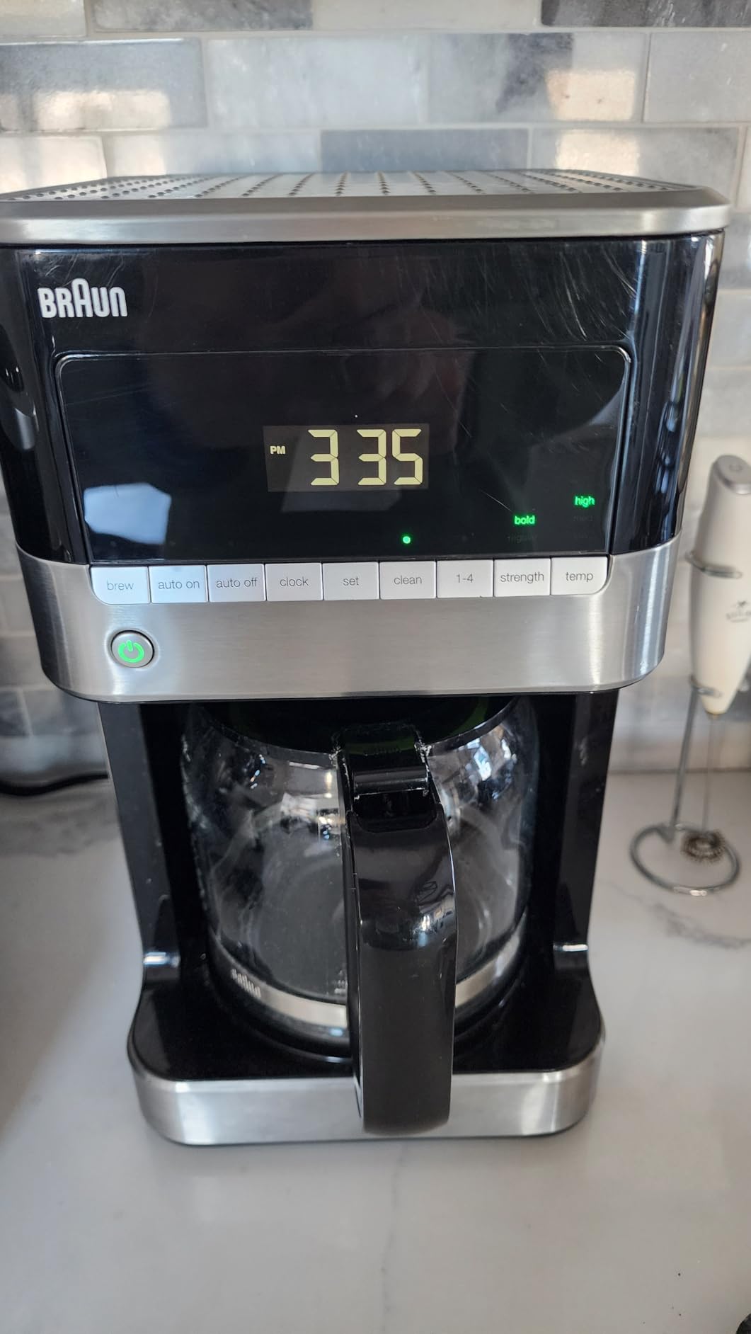 Braun BrewSense 12-Cup Drip Coffee Maker with 24 Hour Timer customer photo 1