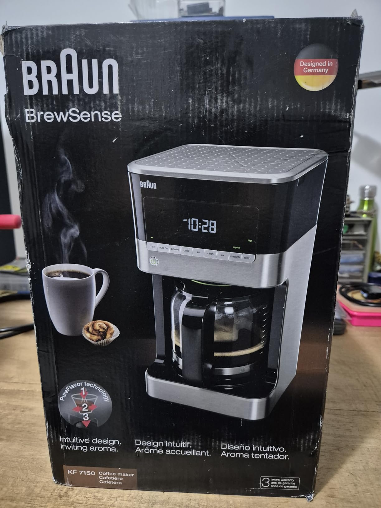 Braun BrewSense 12-Cup Drip Coffee Maker with 24 Hour Timer customer photo 2