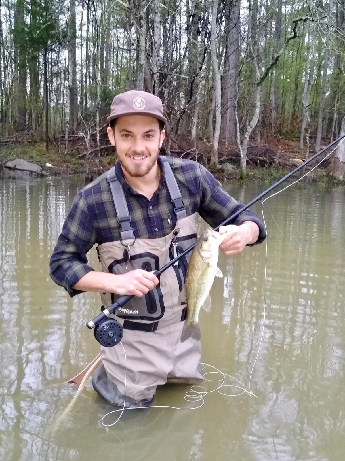 Wakeman Outdoors Fly Fishing Rod & Reel Combo Starter Kit with Case and Accessories customer photo 1