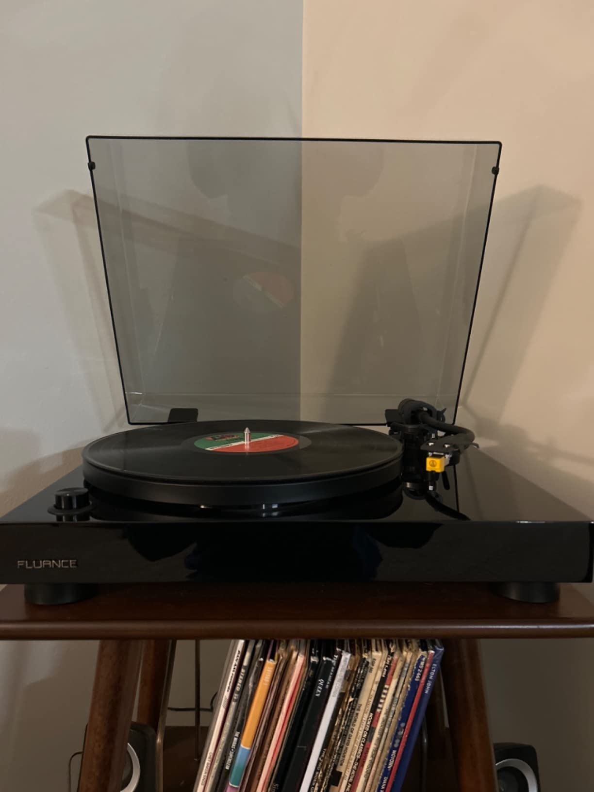 Fluance RT80 Classic High Fidelity Vinyl Turntable Record Player with Audio Technica AT91 Cartridge, Belt Drive, Built-in Preamp, Adjustable Counterweight, Solid Wood Plinth - Piano Black customer photo 2