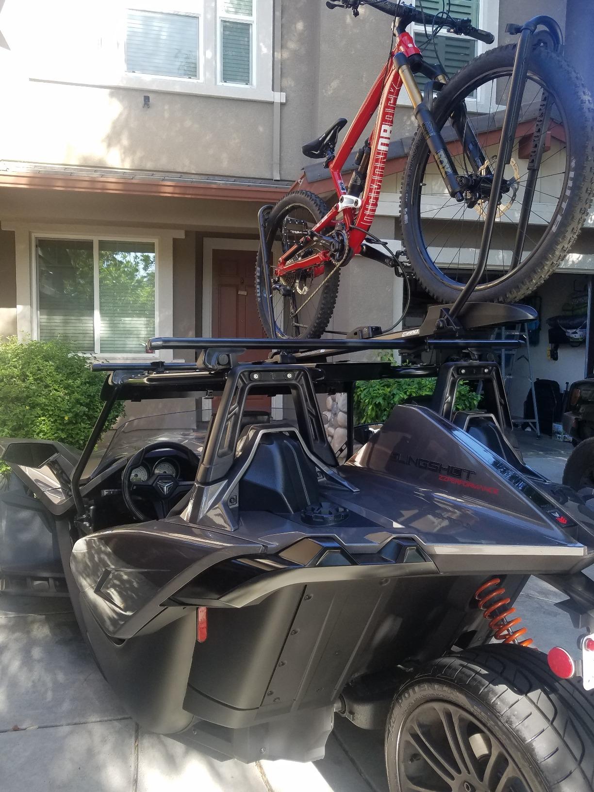 INNO INA389 Universal Mount Tire Hold II Roof Rack (1-Bike), black customer photo 2