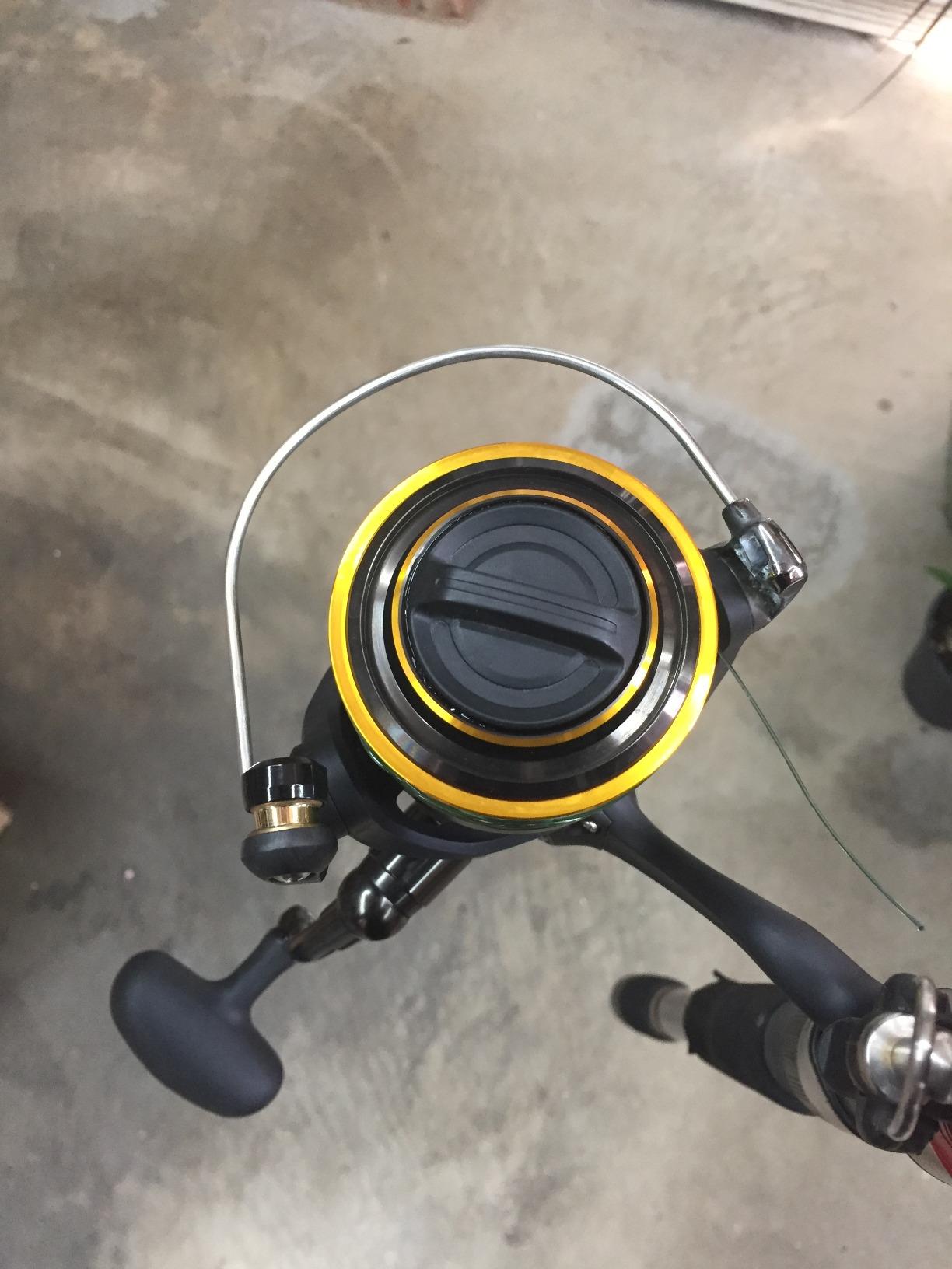 Daiwa BG Saltwater Spinning Reel, Black/Gold customer photo 1