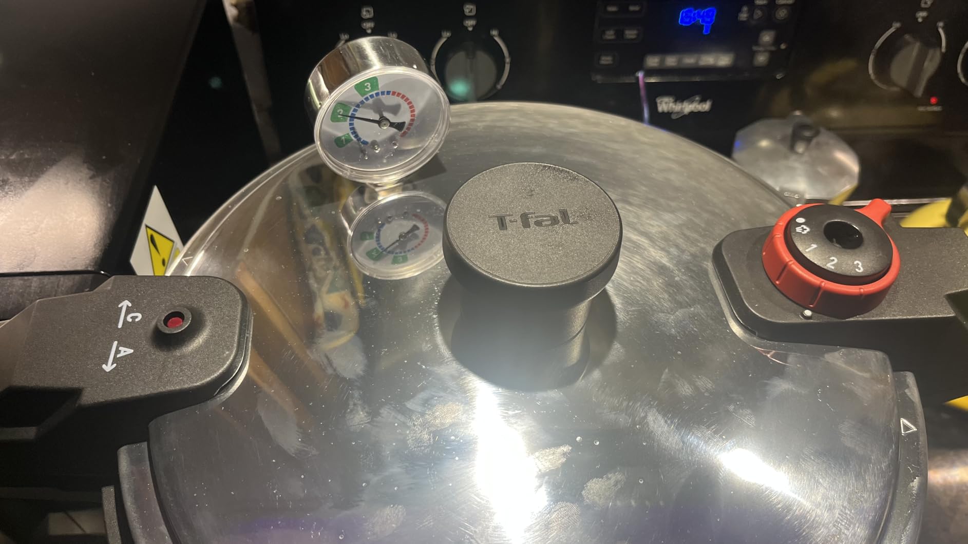 T-fal 22-Quart Aluminum Pressure Canner, 3 PSI Settings, Home Canning, Includes Racks & Canning Guide customer photo 2