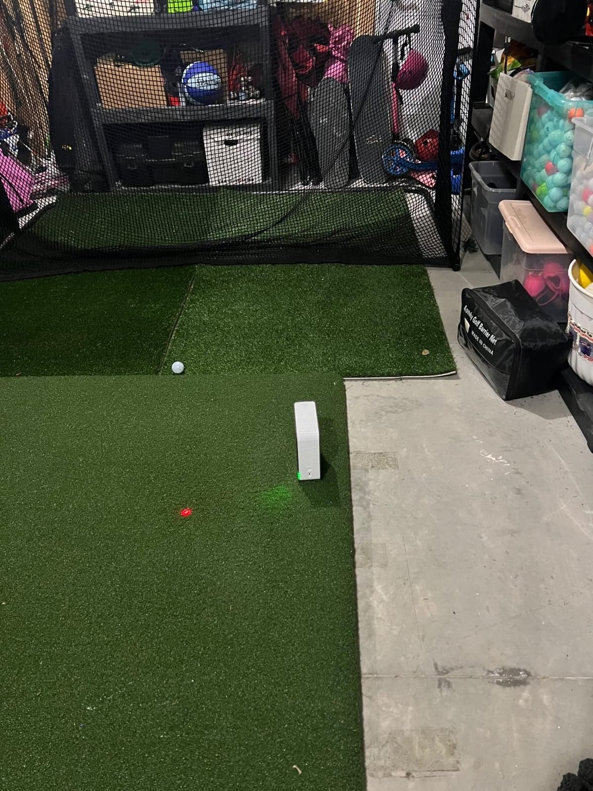 SKYTRAK Golf Launch Monitor | Photometric Technology for Ball Speed, Carry & Total Distance, Spin Rates, Launch & Shot Shape Data | Golf Simulator & Practice customer photo 1