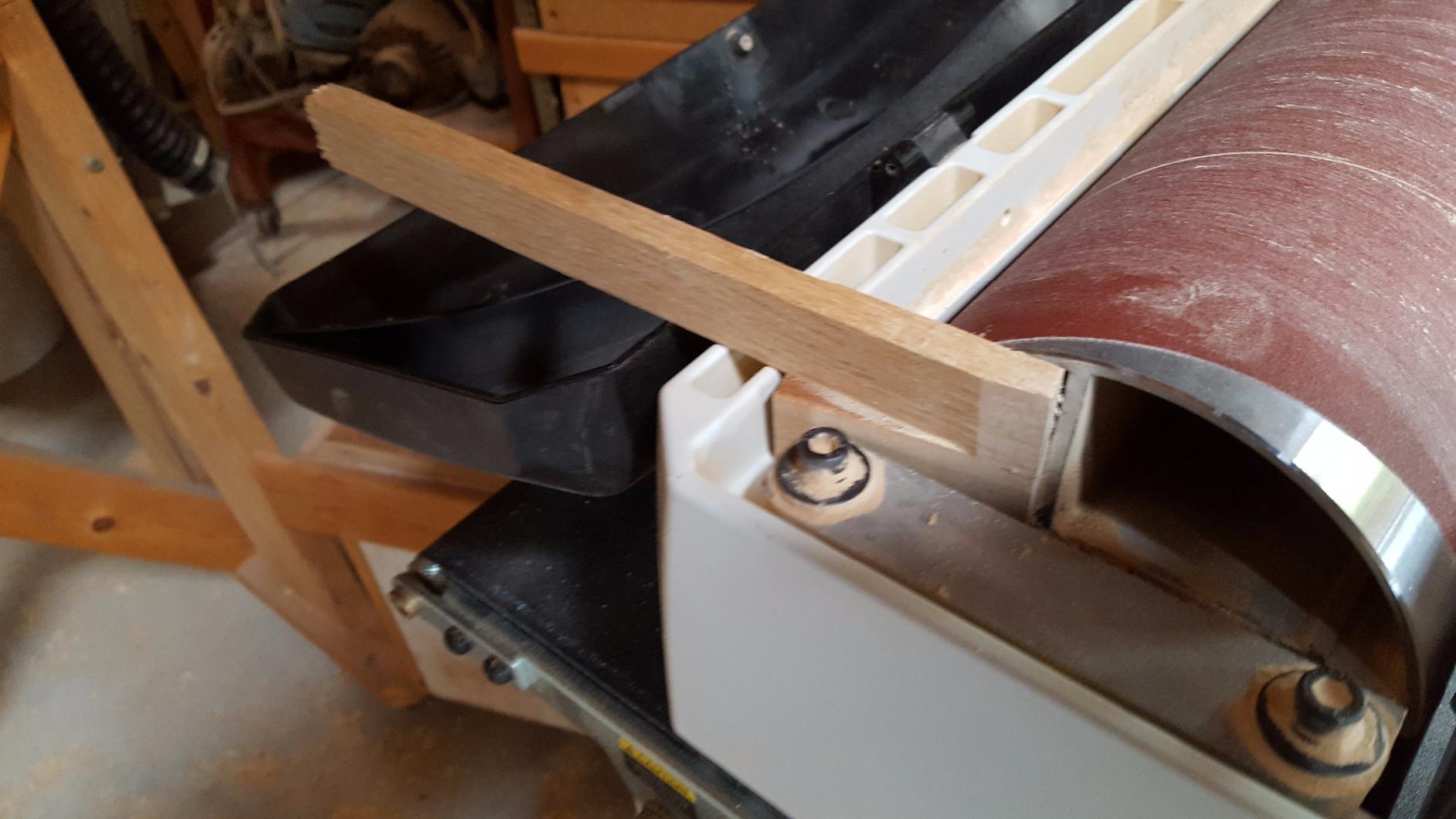 JET 16-Inch Drum Sander, Open Stand, 1-1/2 HP, 115V 1Ph (JWDS-1632) customer photo 1