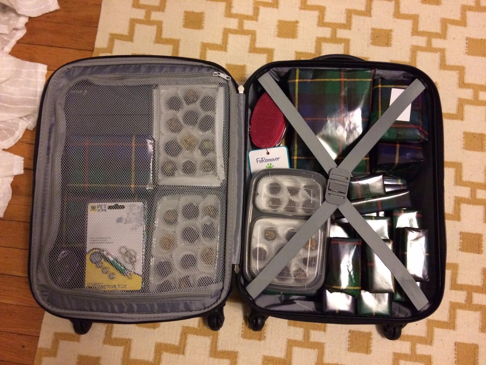 Samsonite Omni PC Hardside Expandable Luggage with Spinner Wheels, Navy, 3-Piece Set (20/24/28) customer photo 1