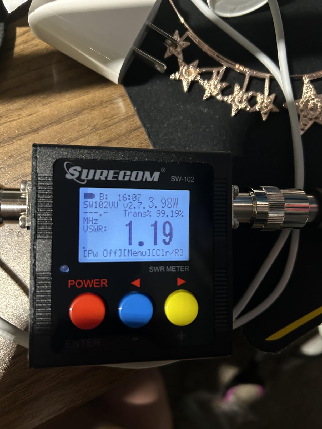 Gam3Gear SW-102S SO239 Connector Digital VHF UHF 125-525Mhz Power & SWR Meter customer photo 1