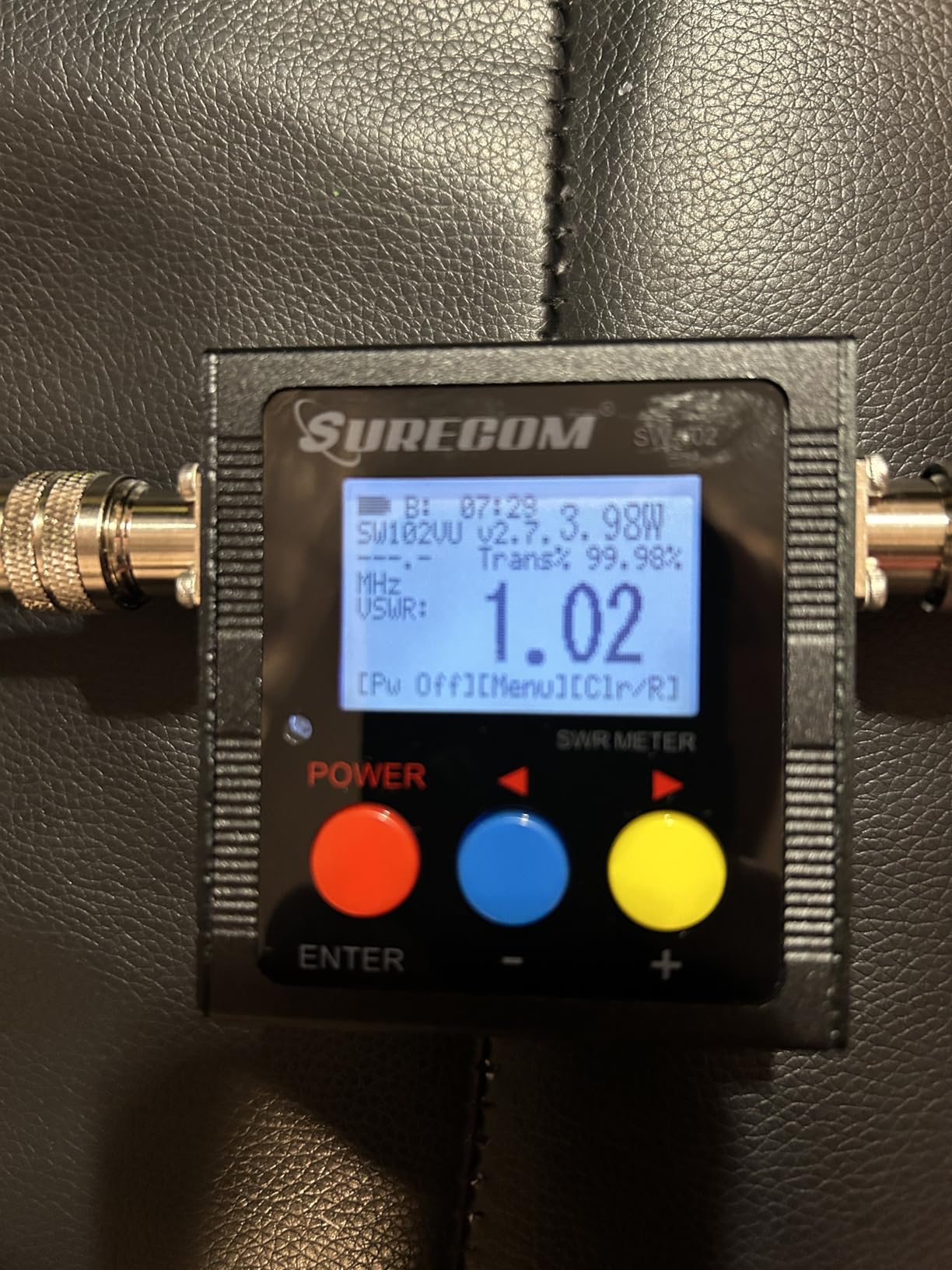 Gam3Gear SW-102S SO239 Connector Digital VHF UHF 125-525Mhz Power & SWR Meter customer photo 2