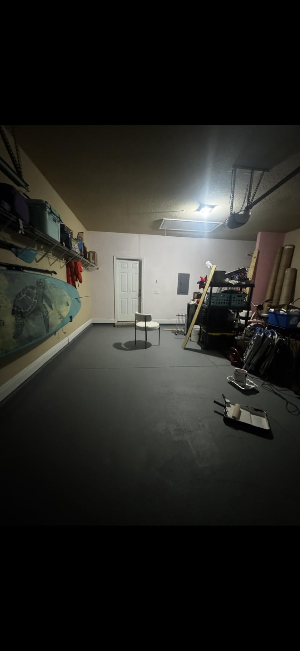 KILZ 1-Part Epoxy Concrete & Garage Floor Paint, Slate Gray, 1 Gallon customer photo 1