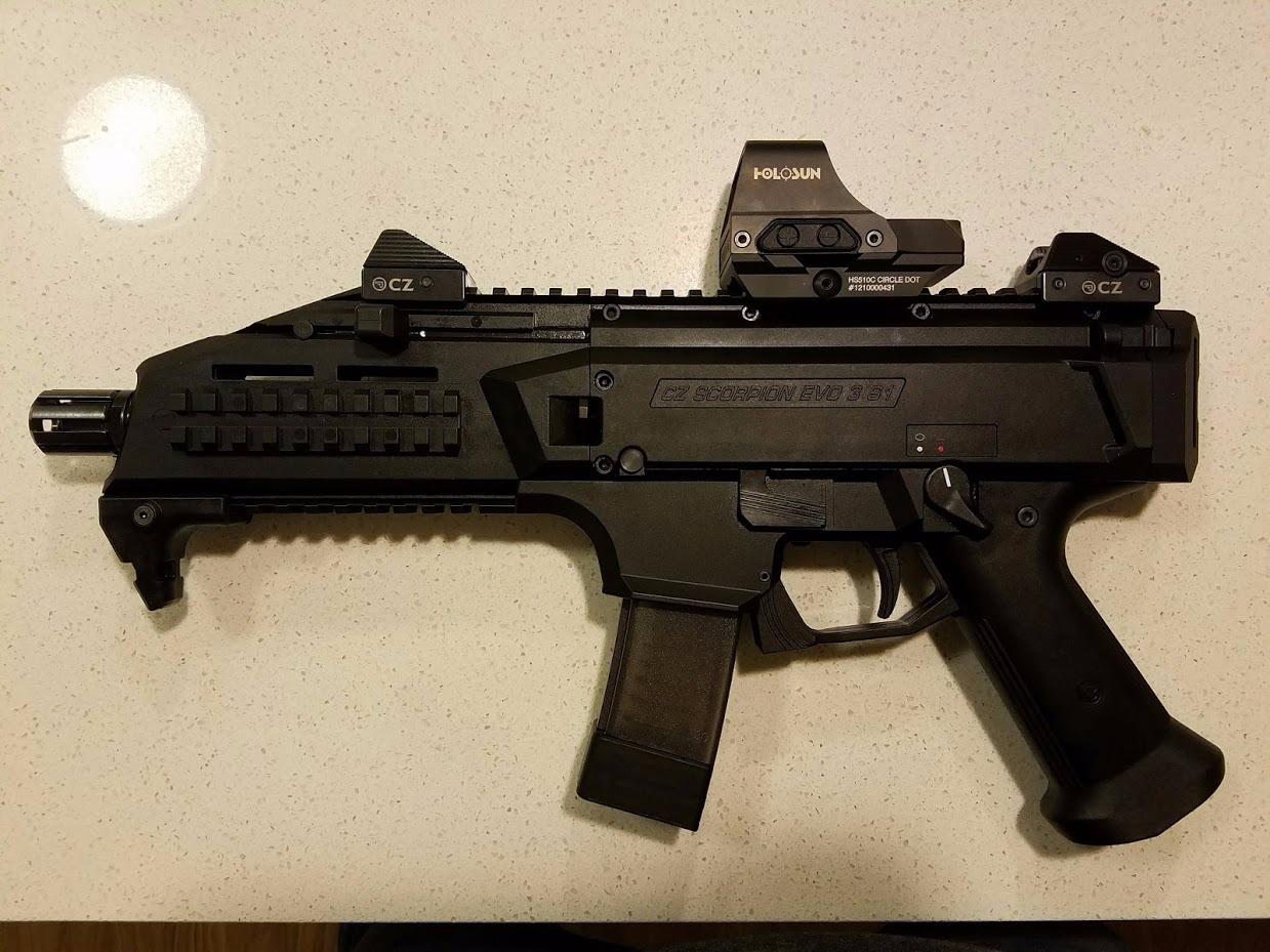 HOLOSUN 510C Multi-Reticle 2 MOA Dot & 65 MOA Circle Open Reflex Sight - Solar FailSafe Shake-Awake, 12 Settings - Red/Green Reticle customer photo 2
