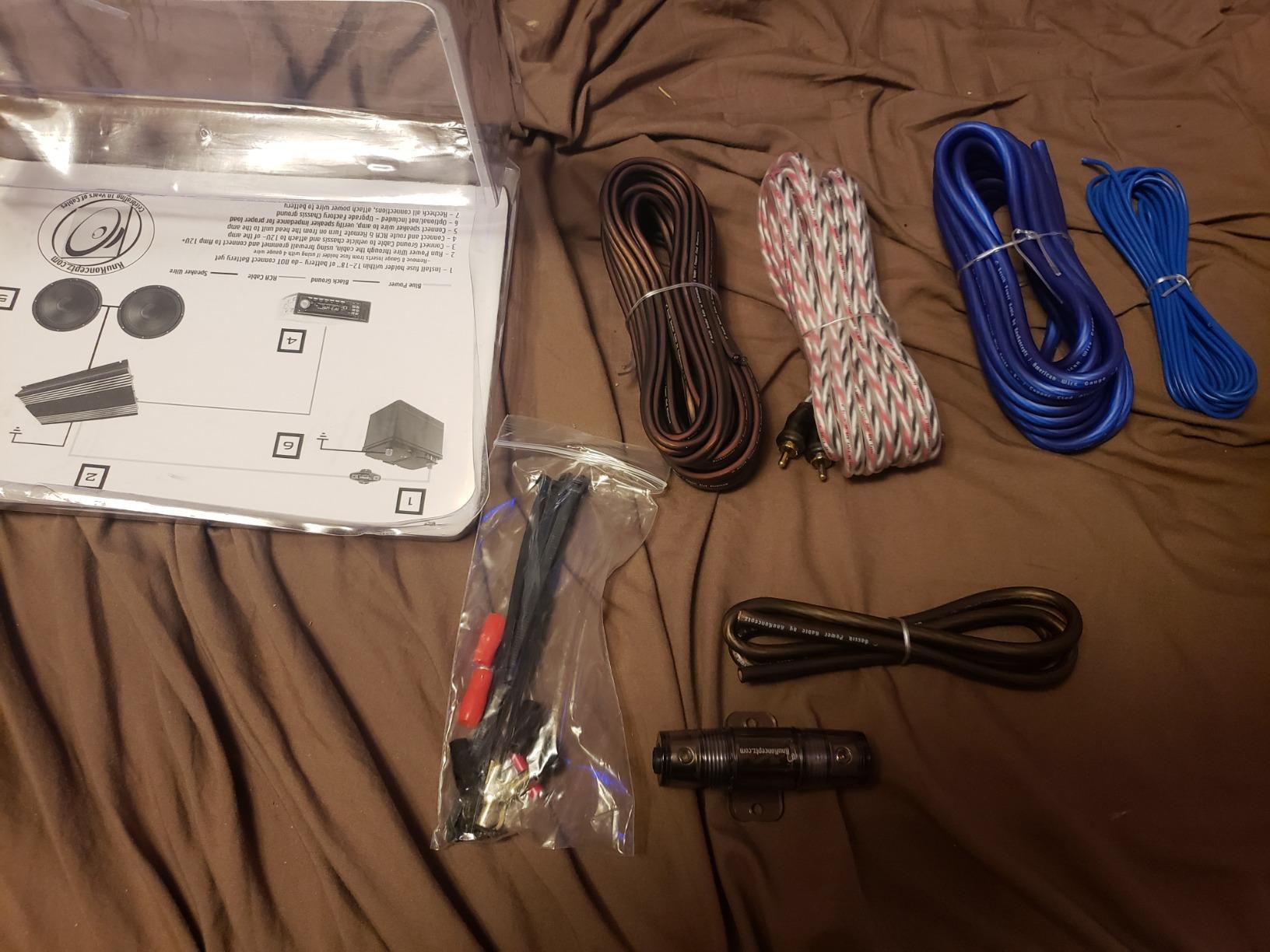 KnuKonceptz Bassik 8 Gauge Complete Amplifier Installation Amp Wiring Kit with RCA customer photo 2