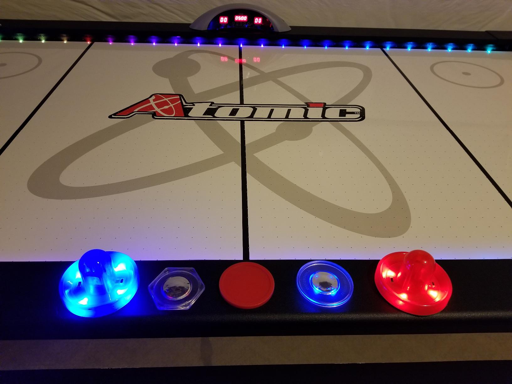 Atomic Top Shelf 7.5' Air Hockey Table - Arcade Style Table with 120V High-Power Motor customer photo 1
