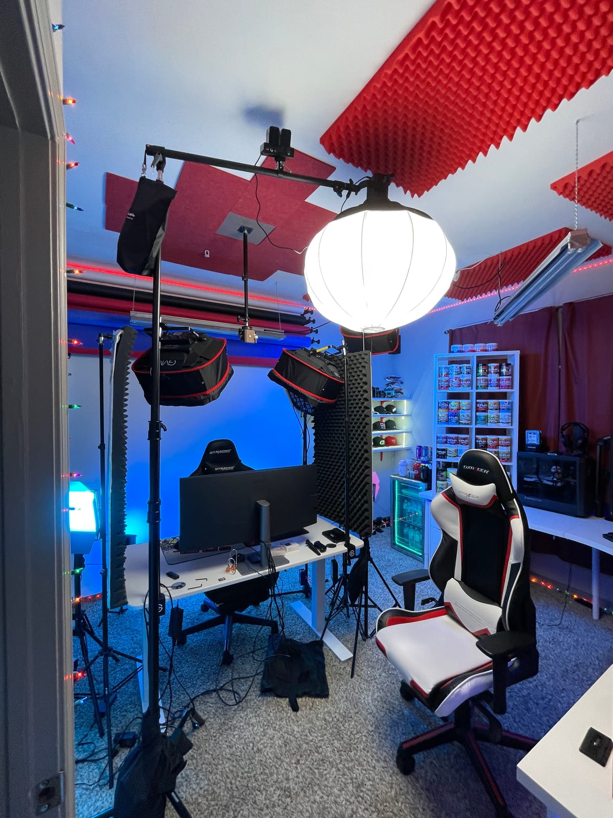 LINCO Lincostore 2.5ft to 5ft Adjustable Overhead Light Boom Arm | Telescopic Portable Boom Arm, 3lb Load, w/ Sand Bag, for Softbox, Studio Light, Flash, Umbrella, Ring Light customer photo 2