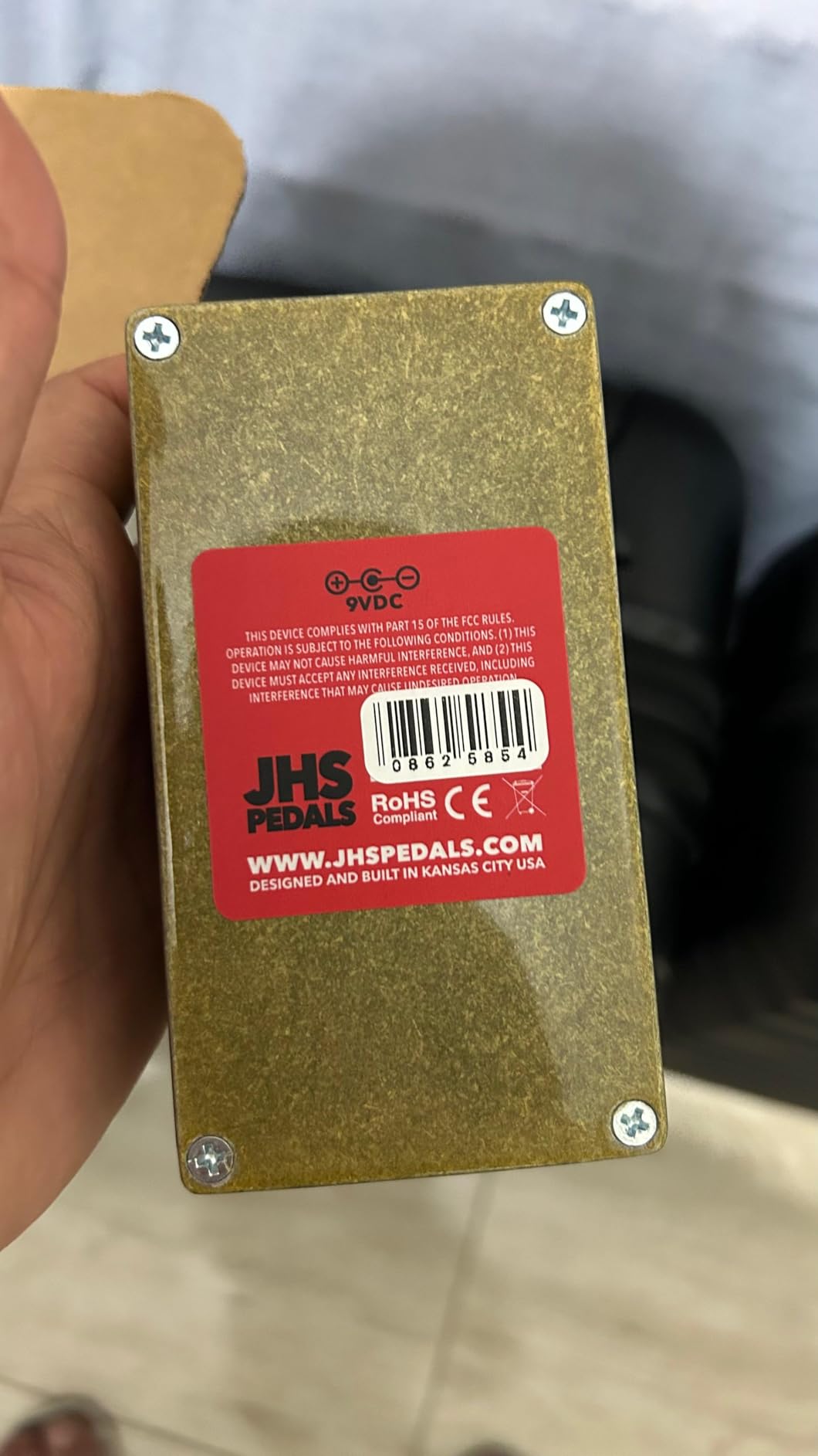 JHS Pedals Morning Glory V4 Overdrive Guitar Effects Pedal, Gold customer photo 1