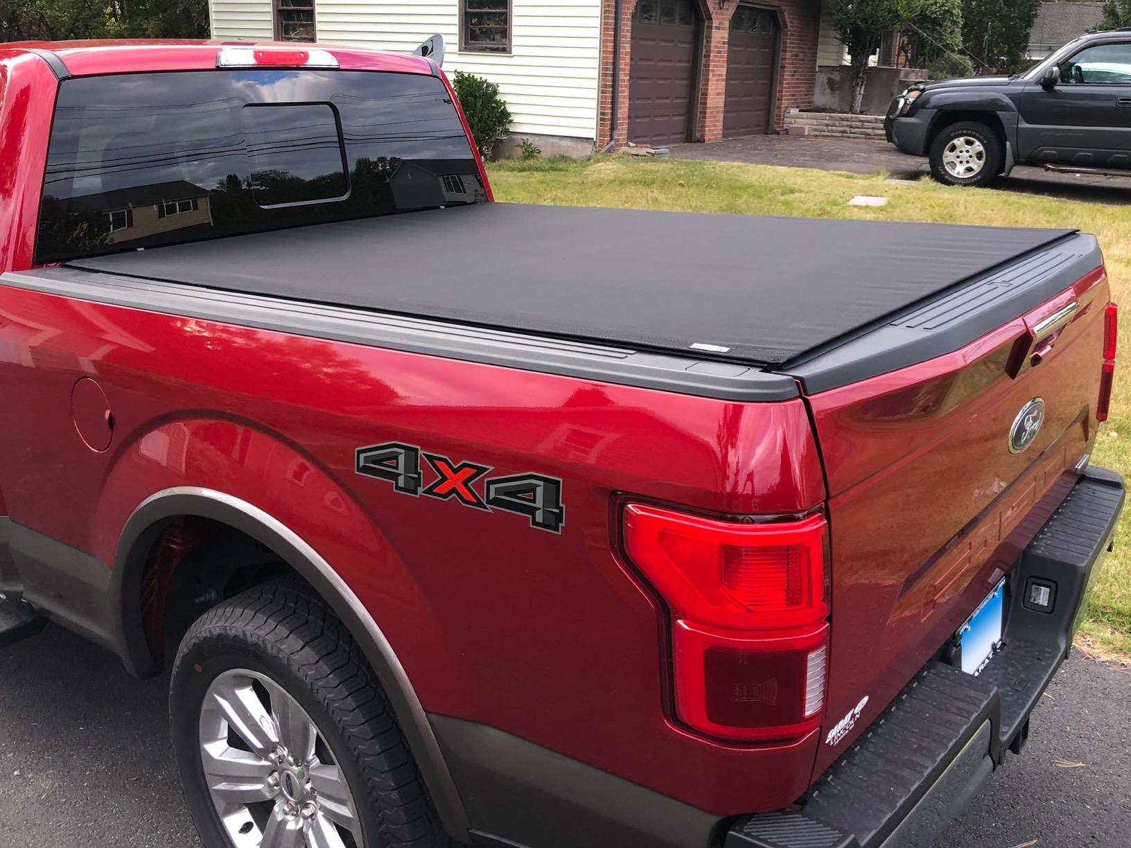 TruXedo Pro X15 Soft Roll Up Truck Bed Tonneau Cover | 1497701 | Fits 2015-2024 Ford F-150 5' 7