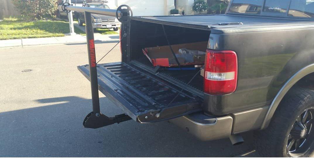 Yakima LongArm Aluminum Hitch Mount Truck Bed Extender Rack, Black customer photo 1