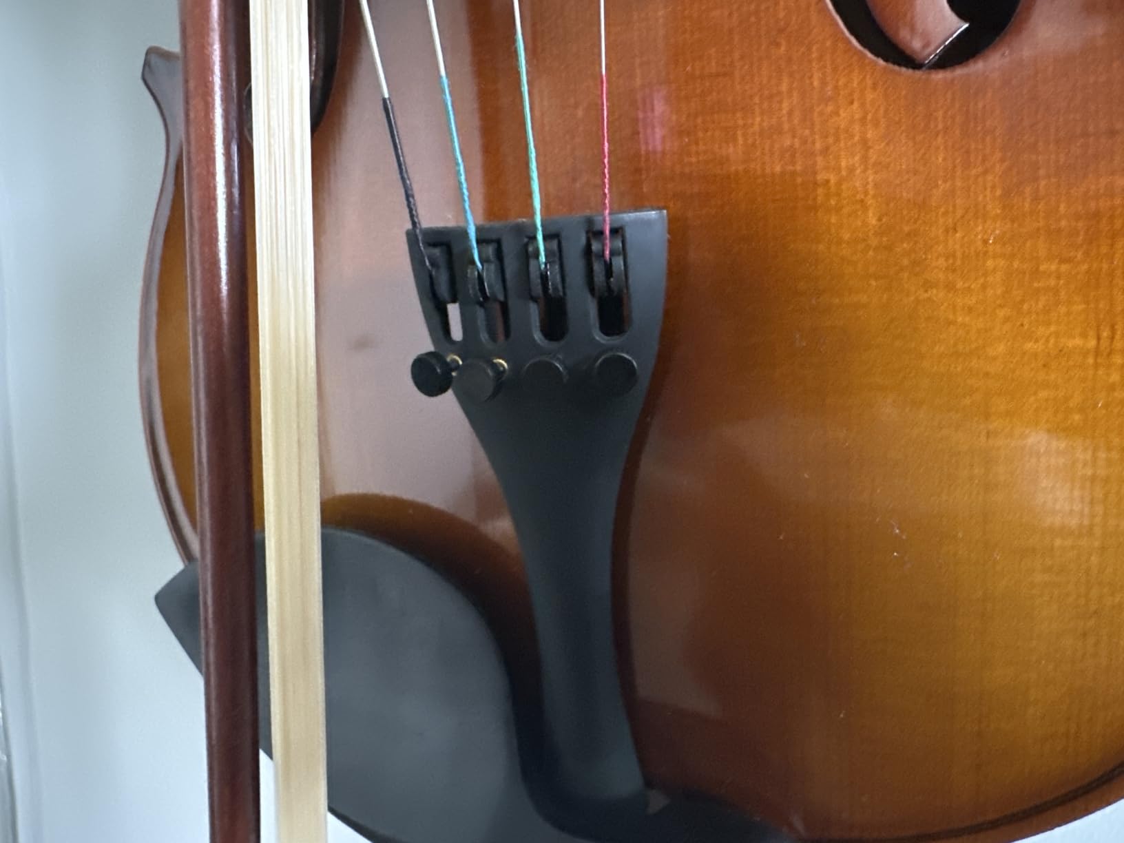 Sky New Solid Wood Antique Viola Outfit with Lightweight Case, Bow and Rosin (13 Inch) customer photo 1