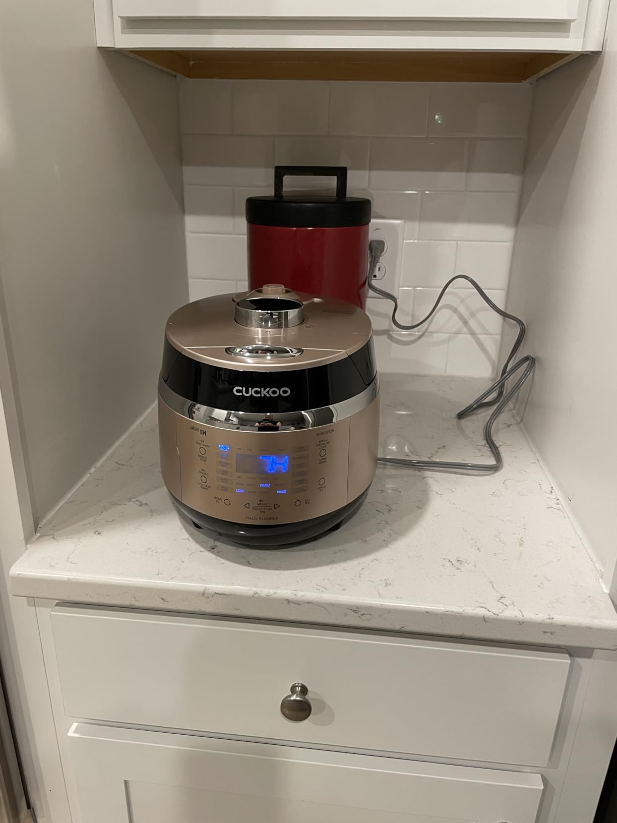 CUCKOO High Pressure Induction Rice Cooker, 6-Cup Cooked, CRP-EHSS0309FG customer photo 1