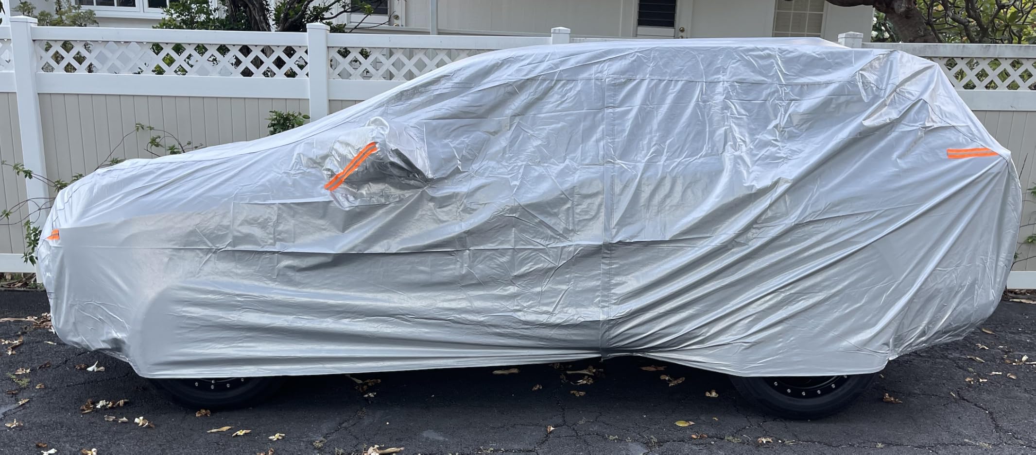 Kayme SUV Car Cover See Vehicle Size Chart for Accurate Fit, Size S3 | Waterproof All Weather Heavy Duty. SRX XT5, Equinox, Sportage, RDX etc. Protects Against Sun, Rain, Snow, Dust. Soft Cotton customer photo 1