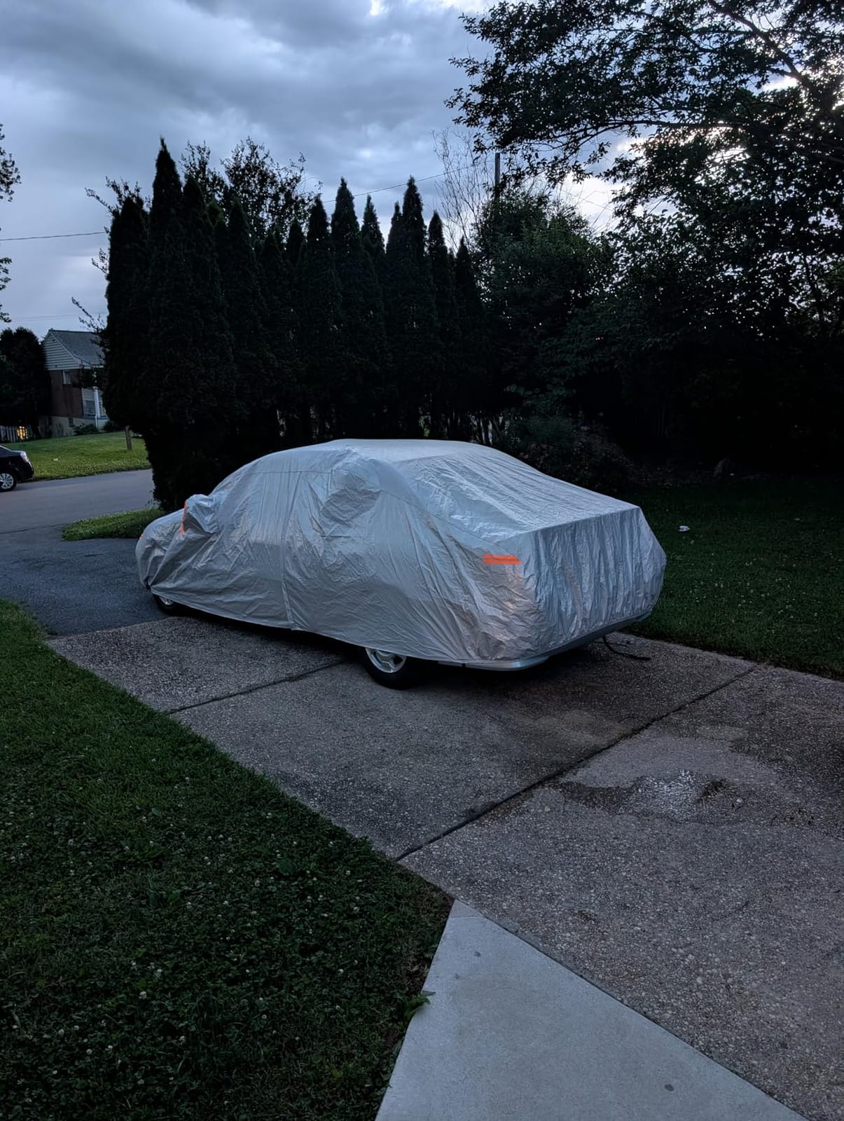 Kayme SUV Car Cover See Vehicle Size Chart for Accurate Fit, Size S3 | Waterproof All Weather Heavy Duty. SRX XT5, Equinox, Sportage, RDX etc. Protects Against Sun, Rain, Snow, Dust. Soft Cotton customer photo 2