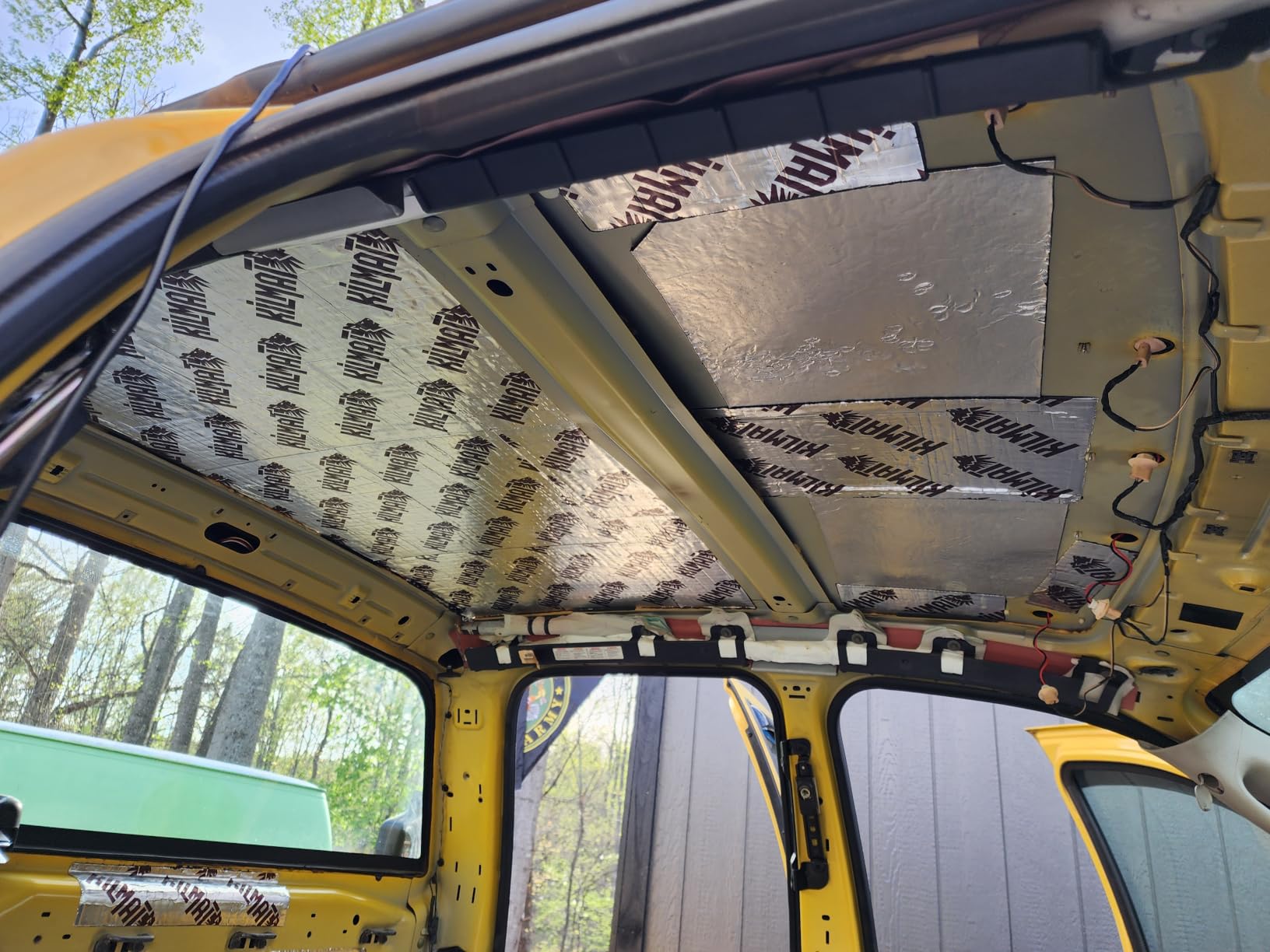 KILMAT 80 mil 36 sqft Car Sound Deadening Mat, Butyl Automotive Sound Deadener, Audio Noise Insulation and dampening customer photo 2