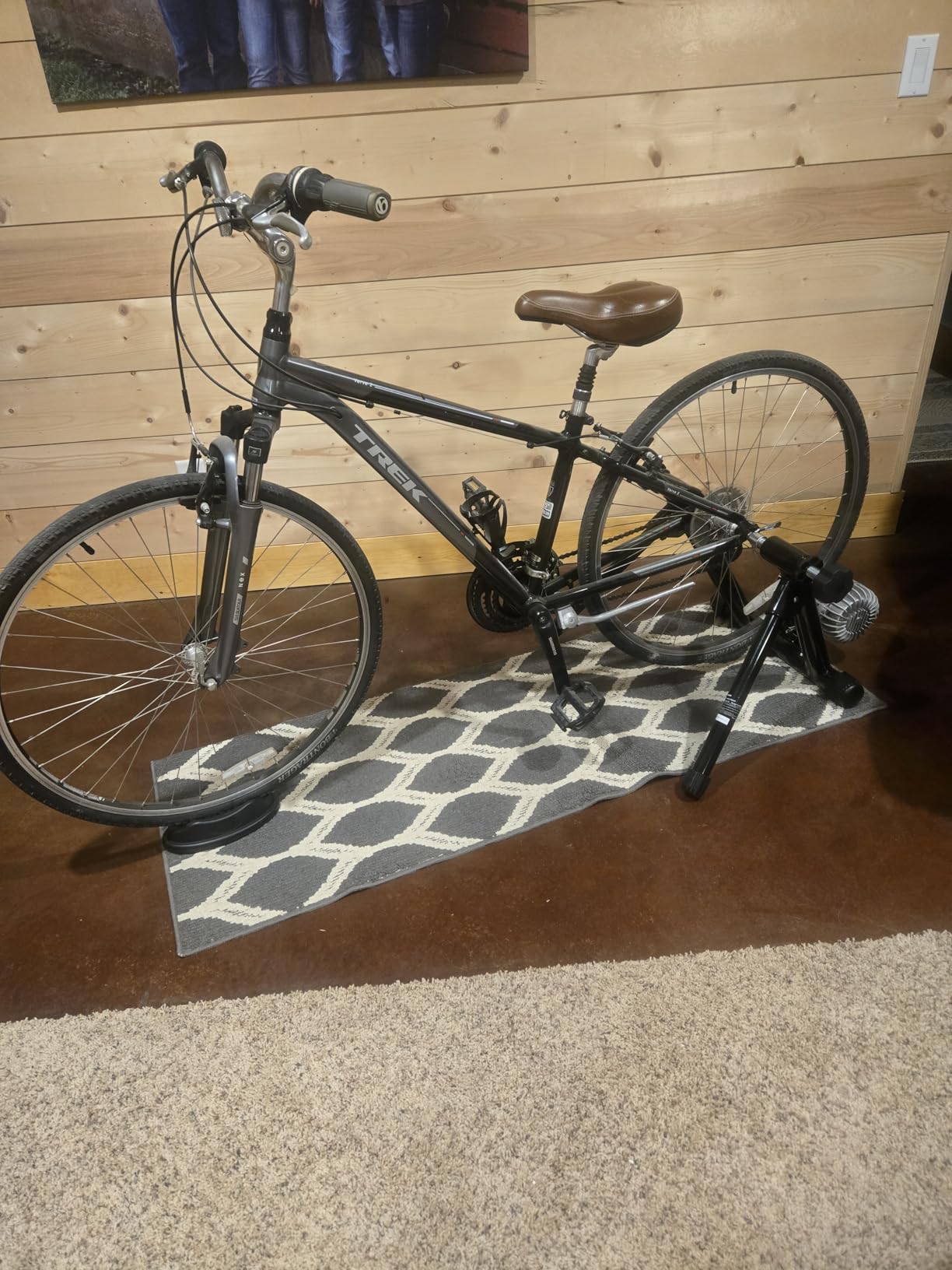 Sportneer Bike Trainer - Fluid Stationary Bike Stand customer photo 1