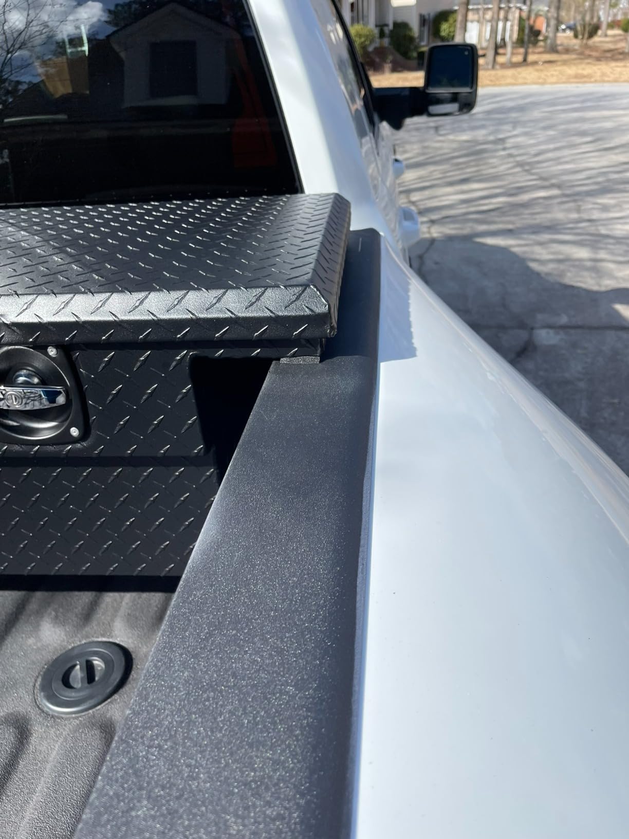 UWS EC10013 Secure Lock 69-Inch Matte Black Heavy-Wall Aluminum Truck Tool Box with Low Profile, RigidCore Lid customer photo 1