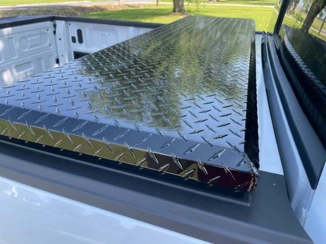 UWS EC10013 Secure Lock 69-Inch Matte Black Heavy-Wall Aluminum Truck Tool Box with Low Profile, RigidCore Lid customer photo 2