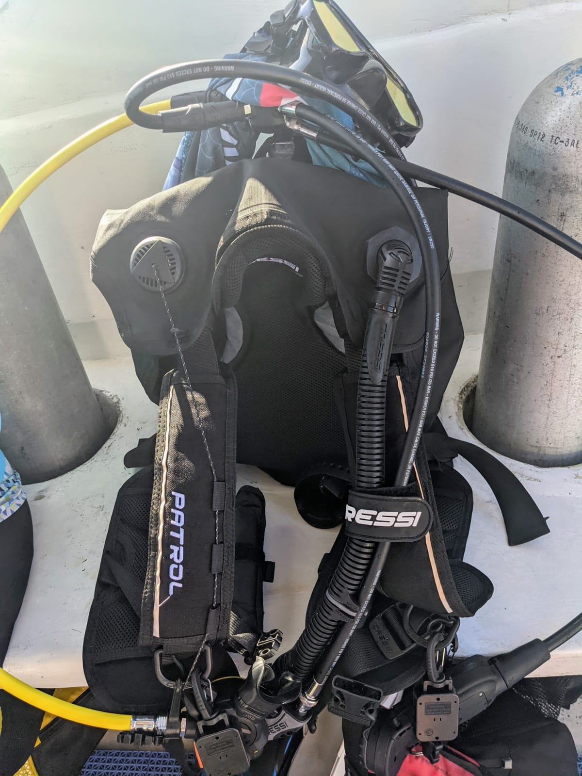 Cressi Patrol Travel-Friendly Light Back Inflation BCD for Scuba Diving customer photo 2