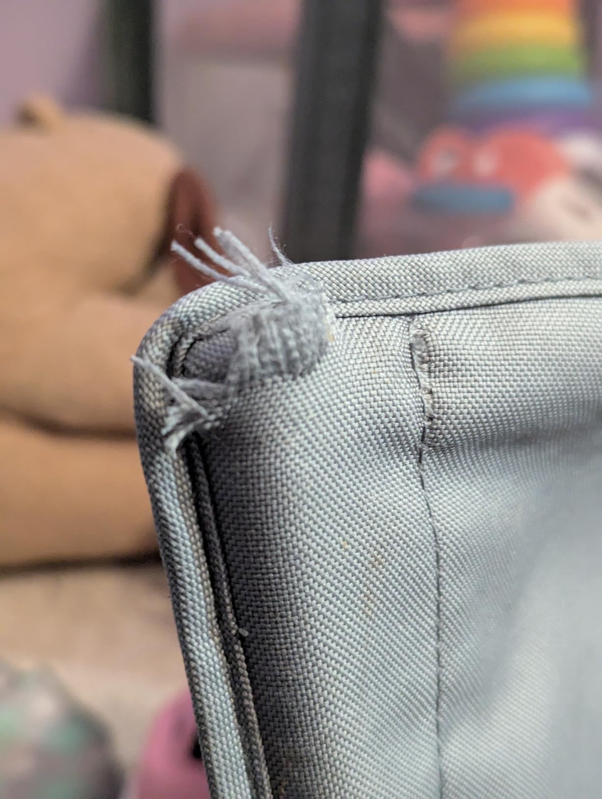 OmniBoost Booster Seat with Tray, Travel High Chair, Baby Chair, Grey customer photo 2