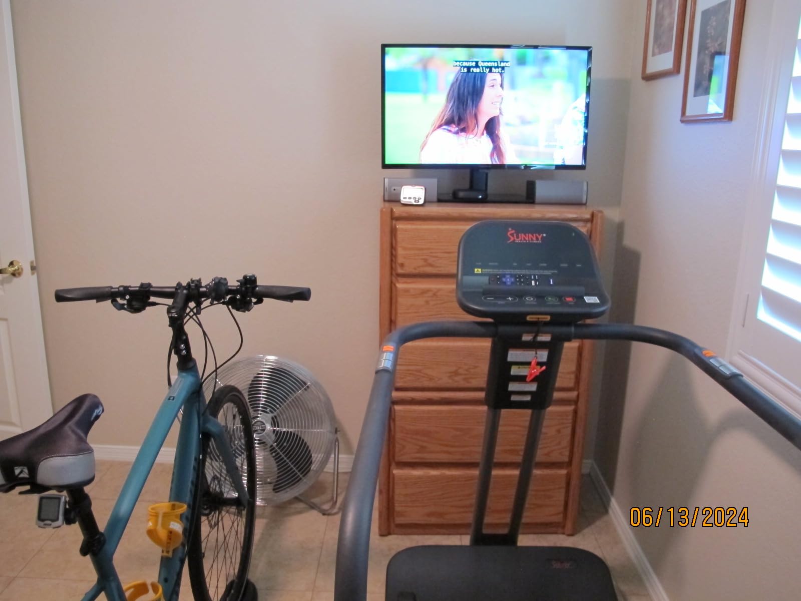 CXWXC Magnetic Bicycle Stationary Stand customer photo 1