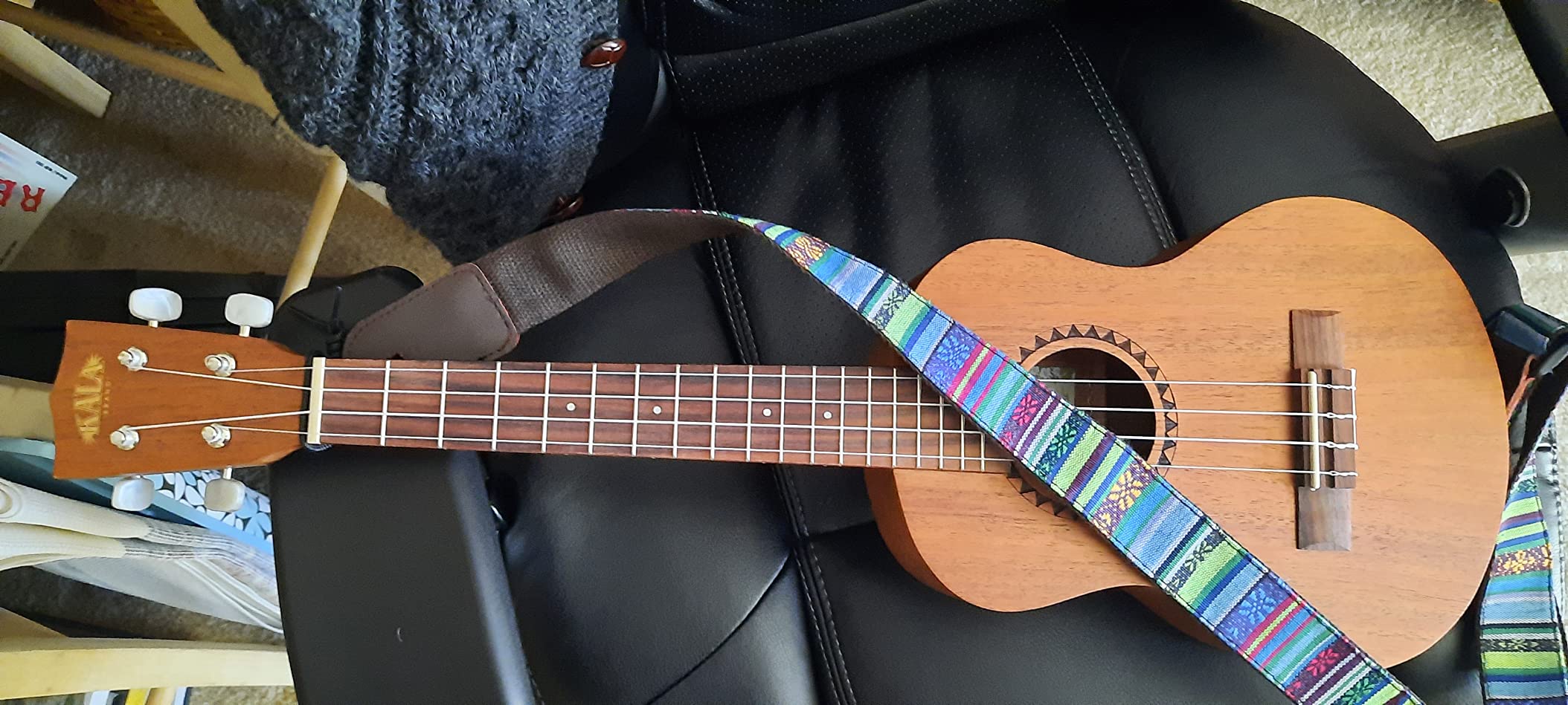 Kala KA-15T Satin Mahogany Tenor Ukulele Bundle with Gig Bag, Tuner, Austin Bazaar Instructional DVD, and Polishing Cloth customer photo 1